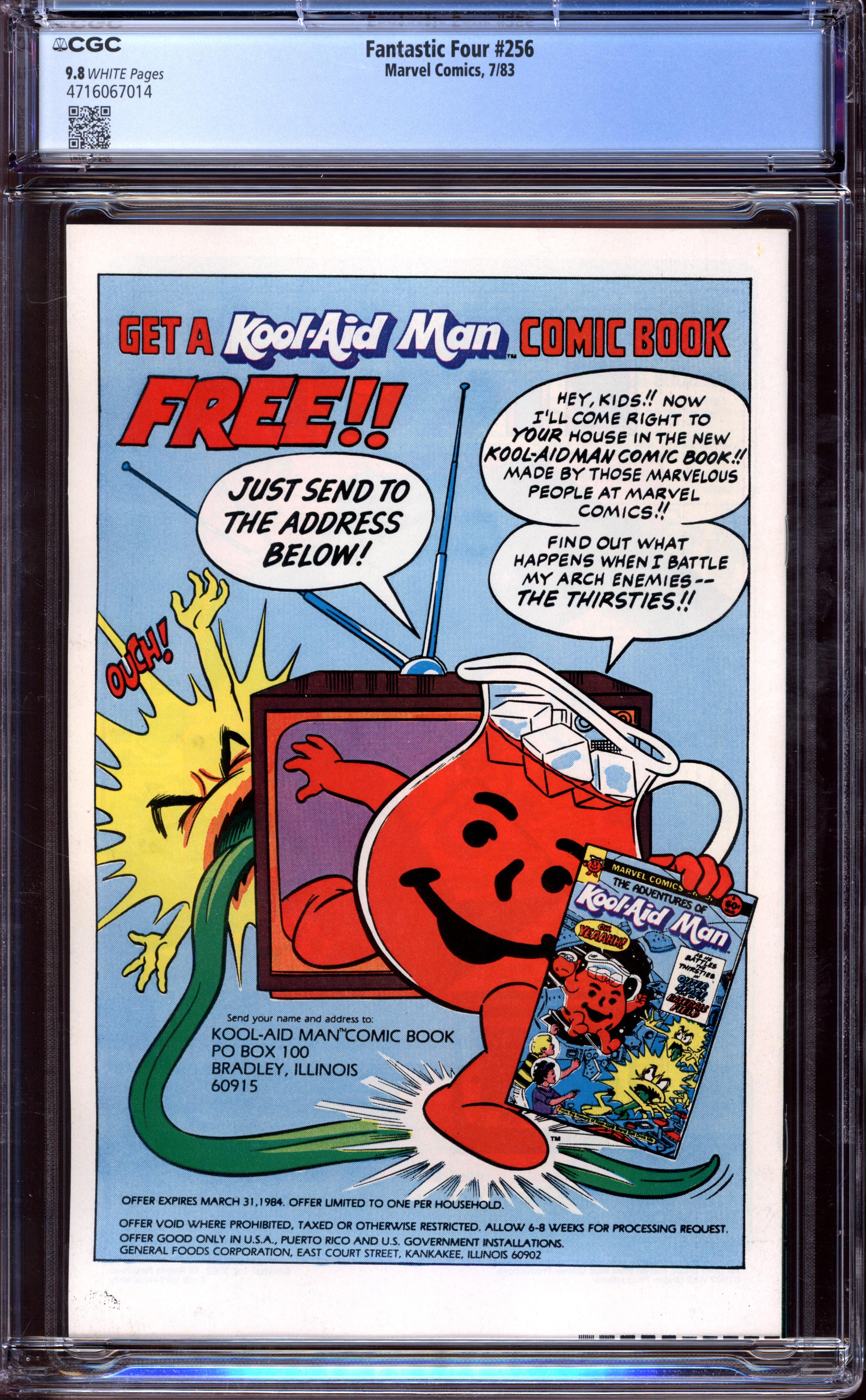 FANTASTIC FOUR Back Cover