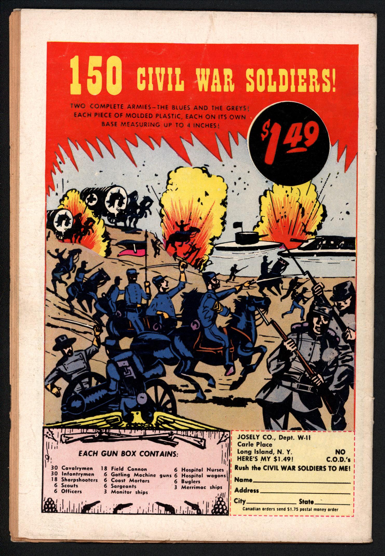 SUPERMAN Back Cover