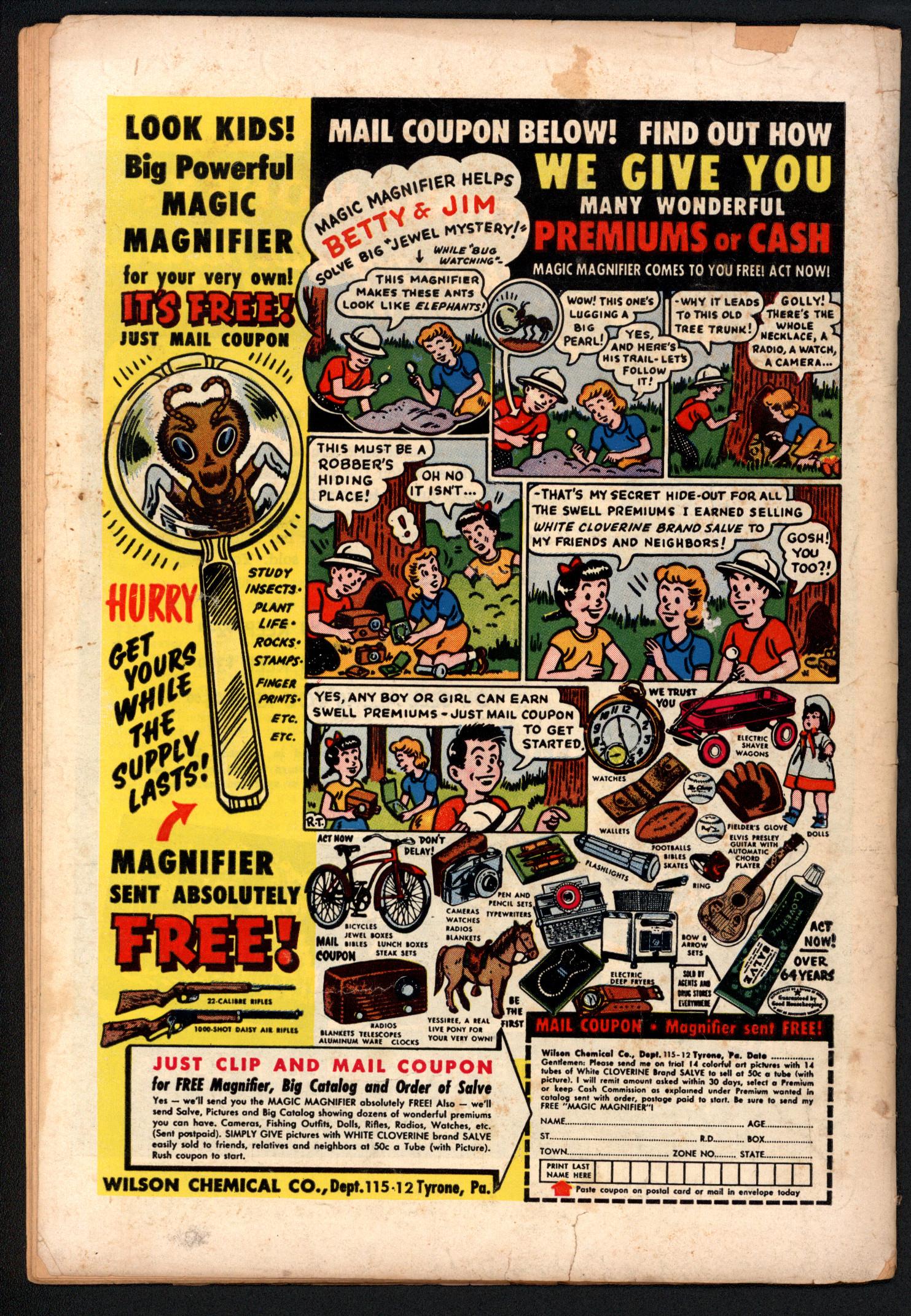 SUPERMAN Back Cover