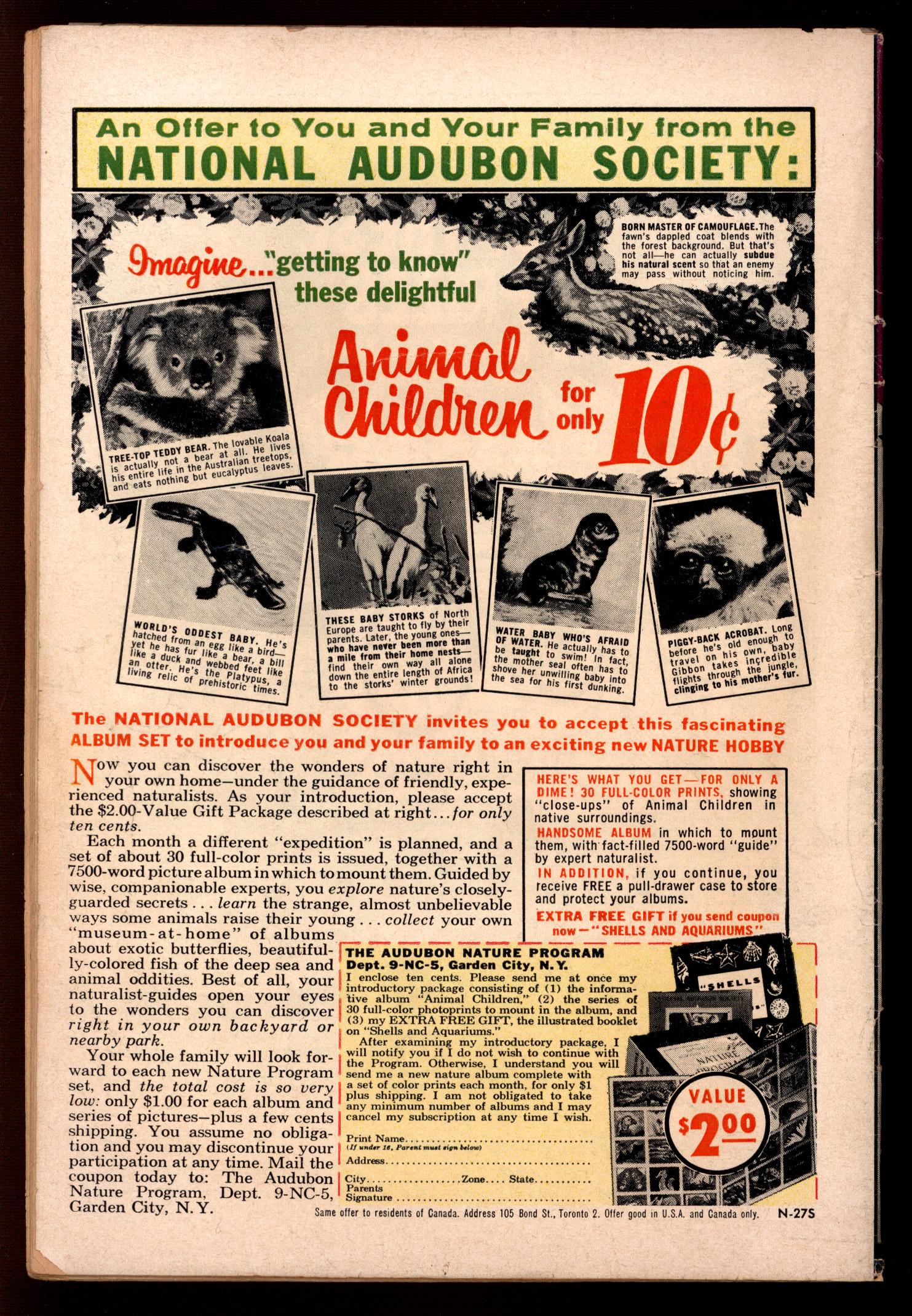 SUPERMAN Back Cover
