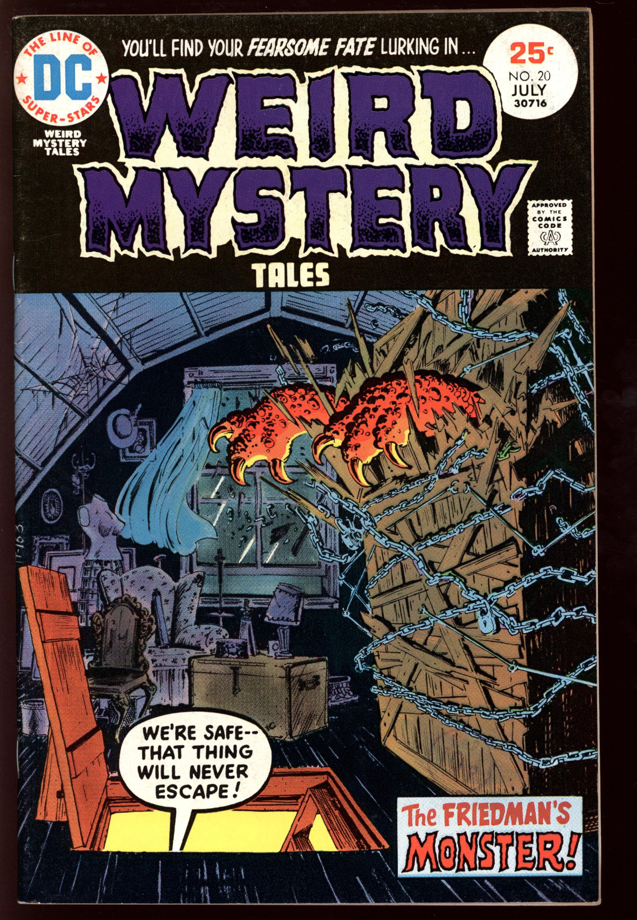 WEIRD MYSTERY TALES Front Cover
