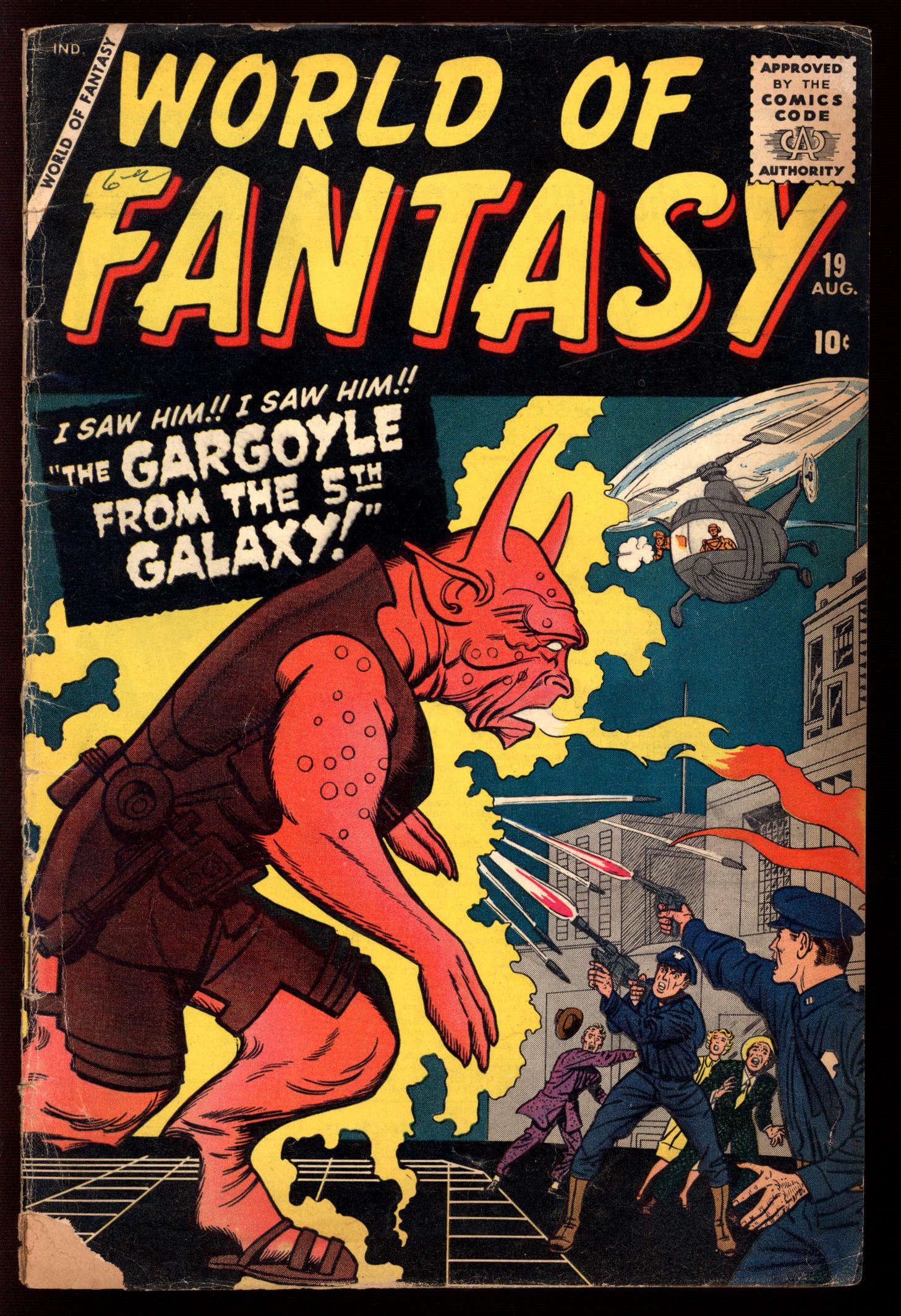 WORLD OF FANTASY Front Cover