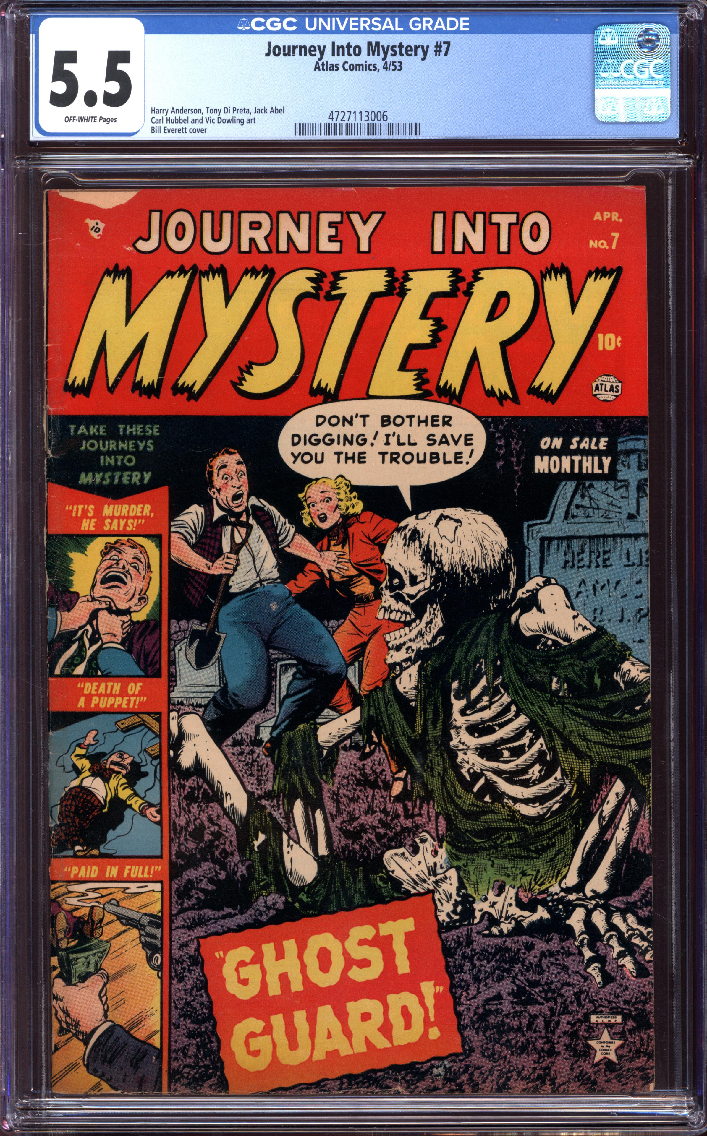 JOURNEY INTO MYSTERY Front Cover