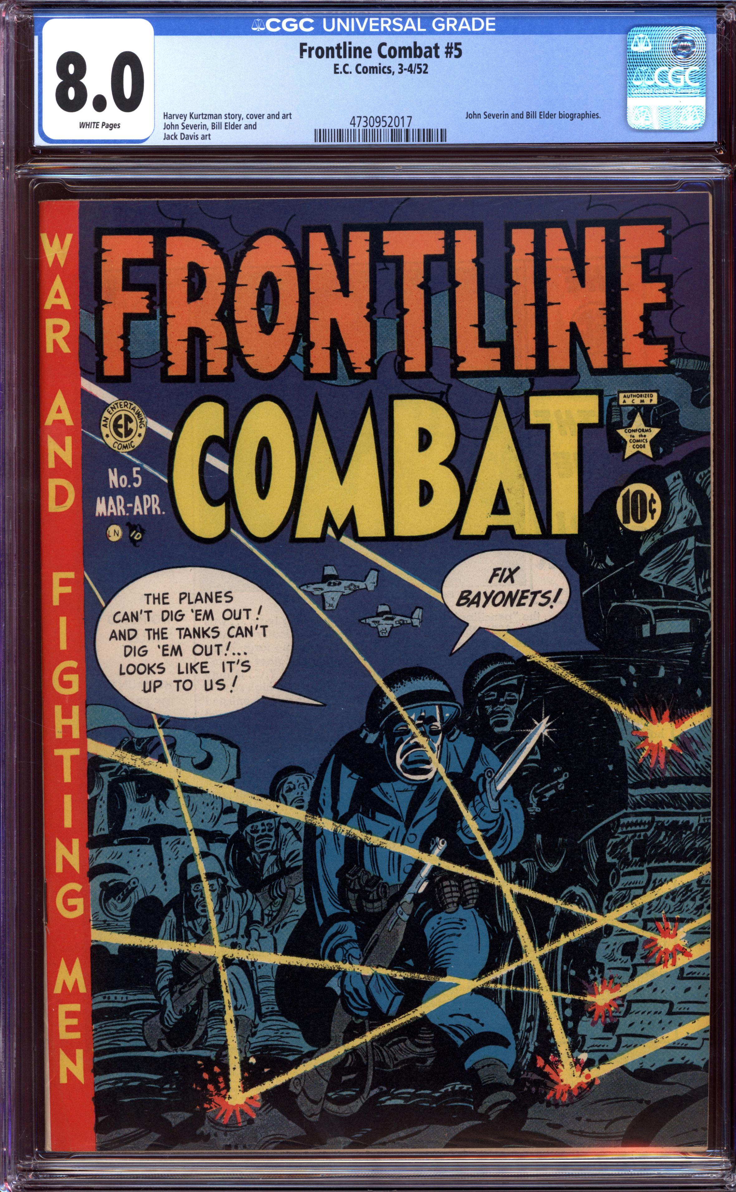 FRONTLINE COMBAT Front Cover