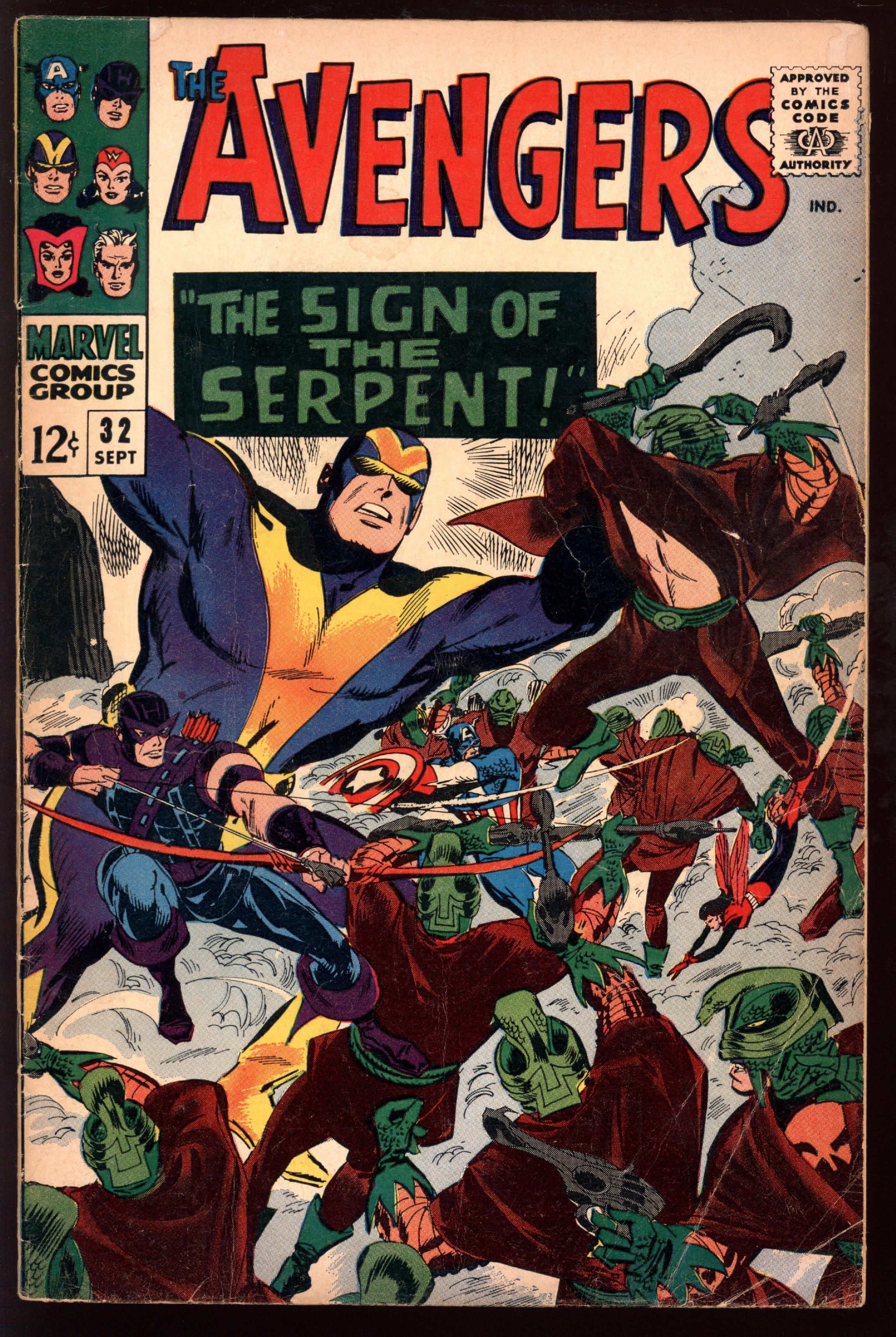 AVENGERS Front Cover