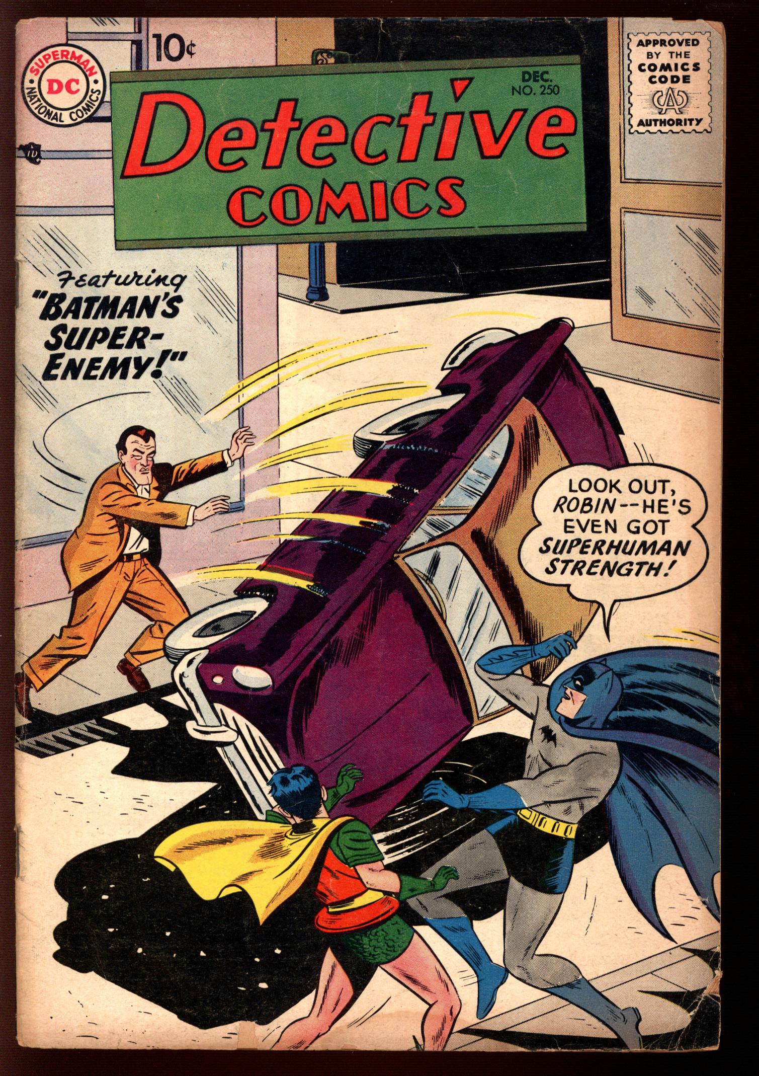 DETECTIVE COMICS Front Cover