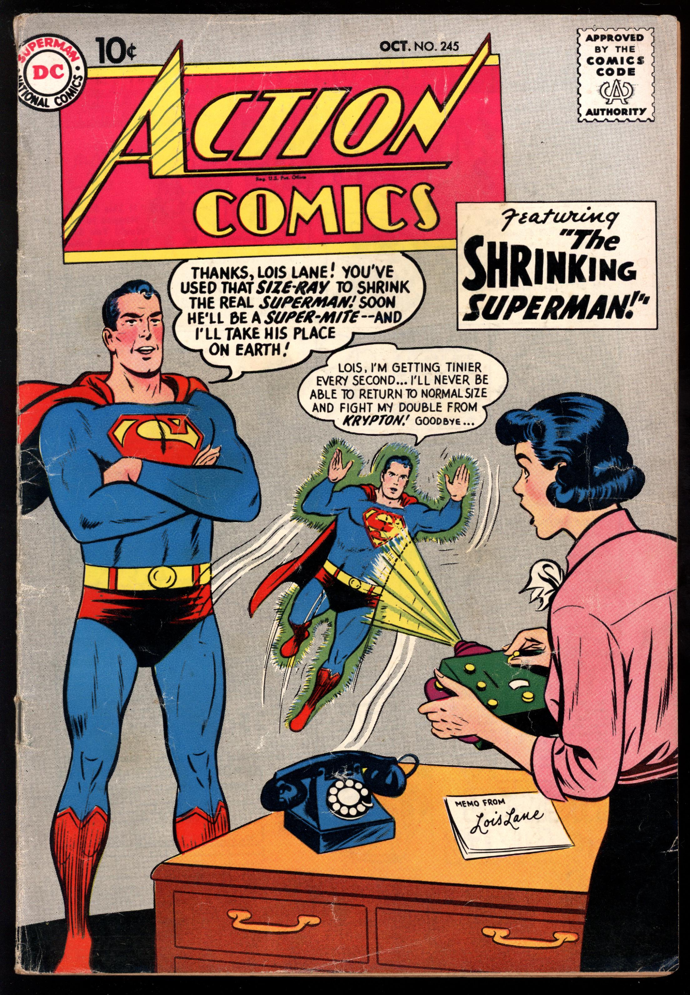 ACTION COMICS Front Cover