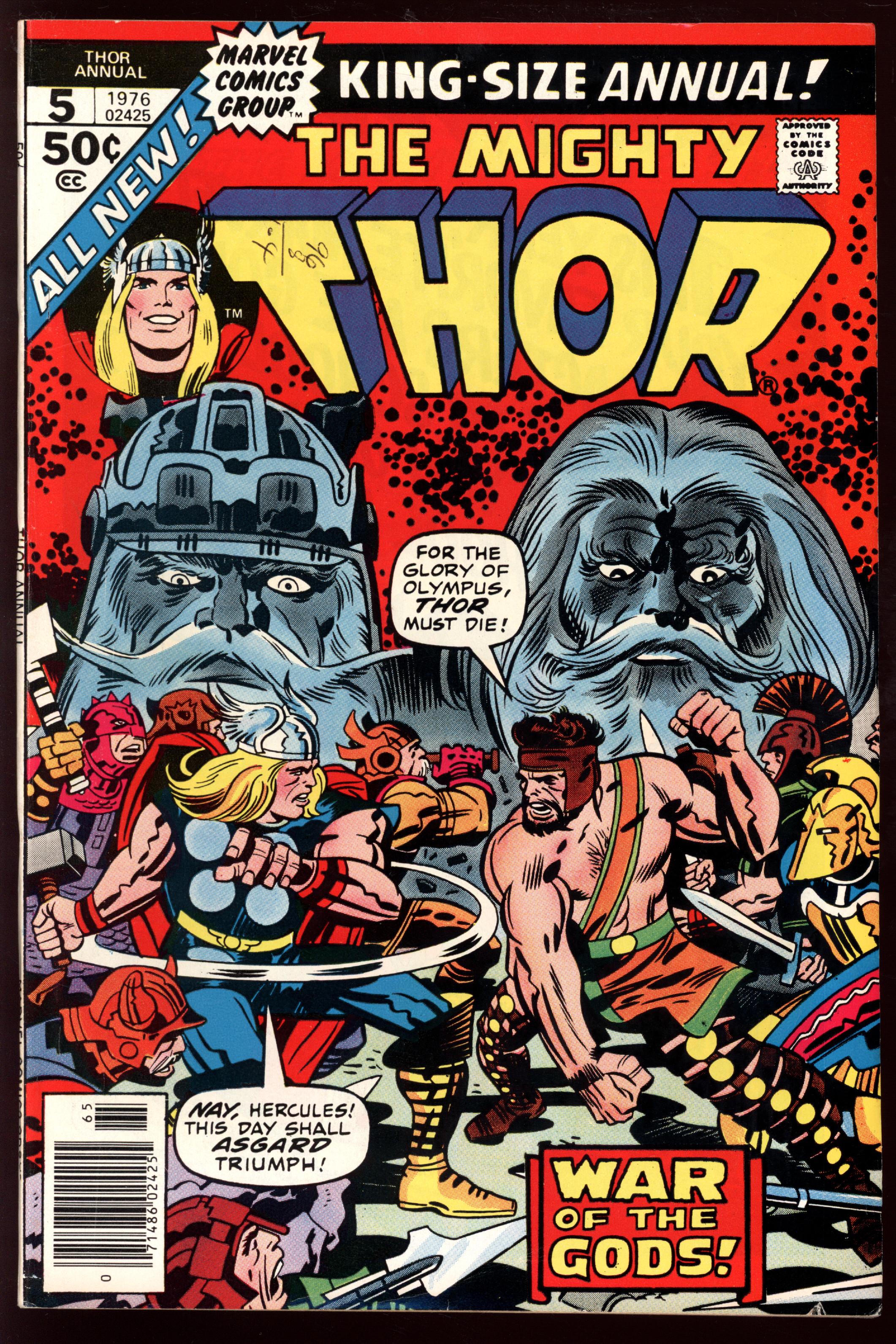 THOR ANNUAL Front Cover