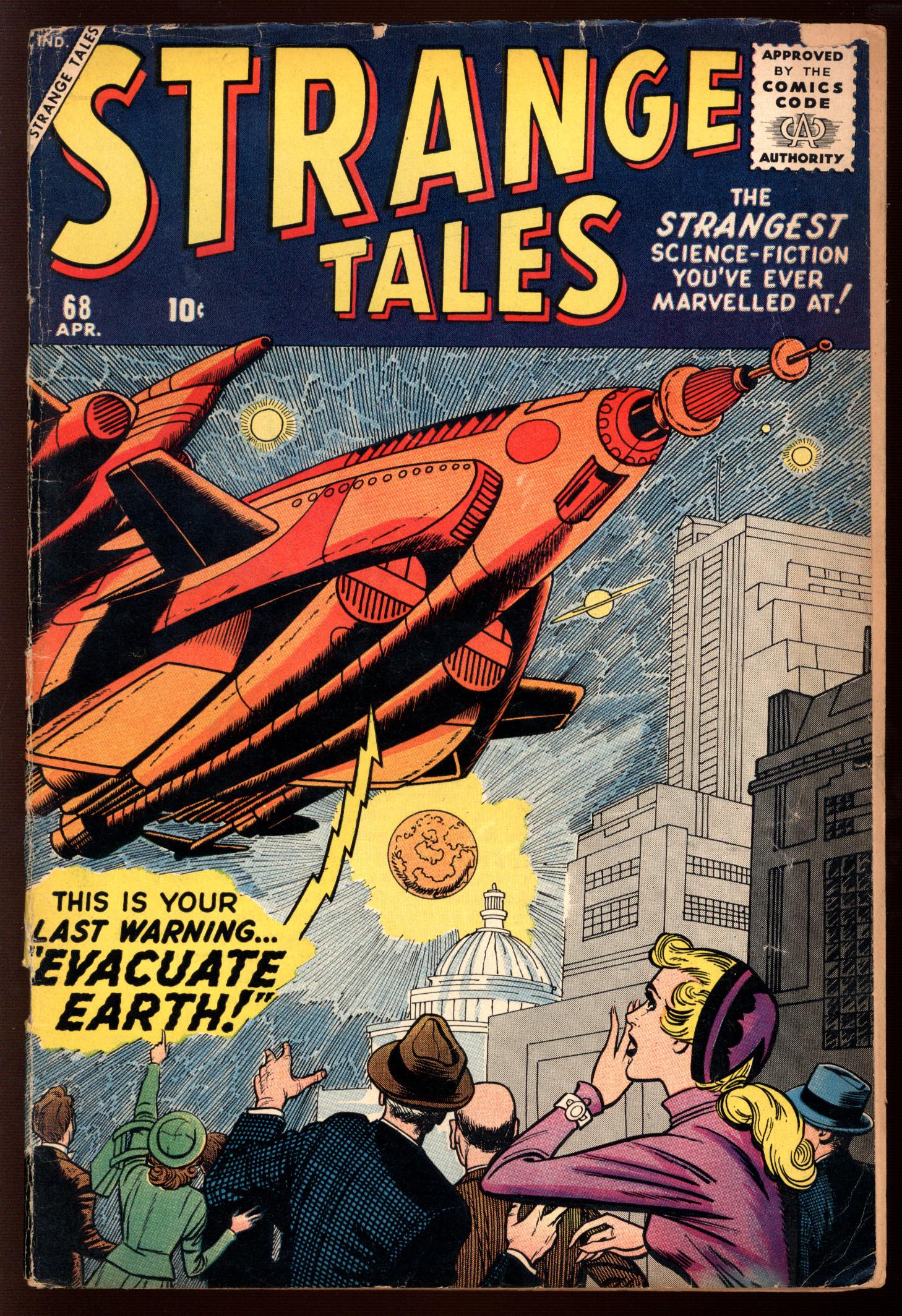 STRANGE TALES Front Cover