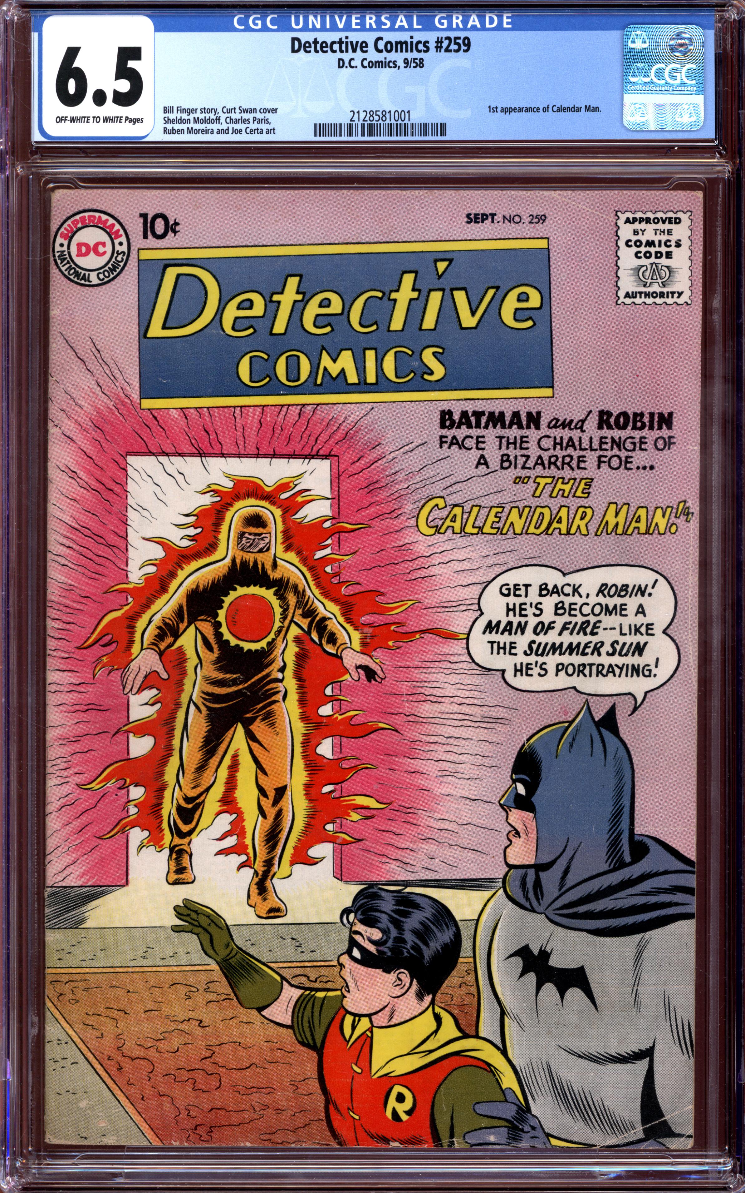 DETECTIVE COMICS Front Cover