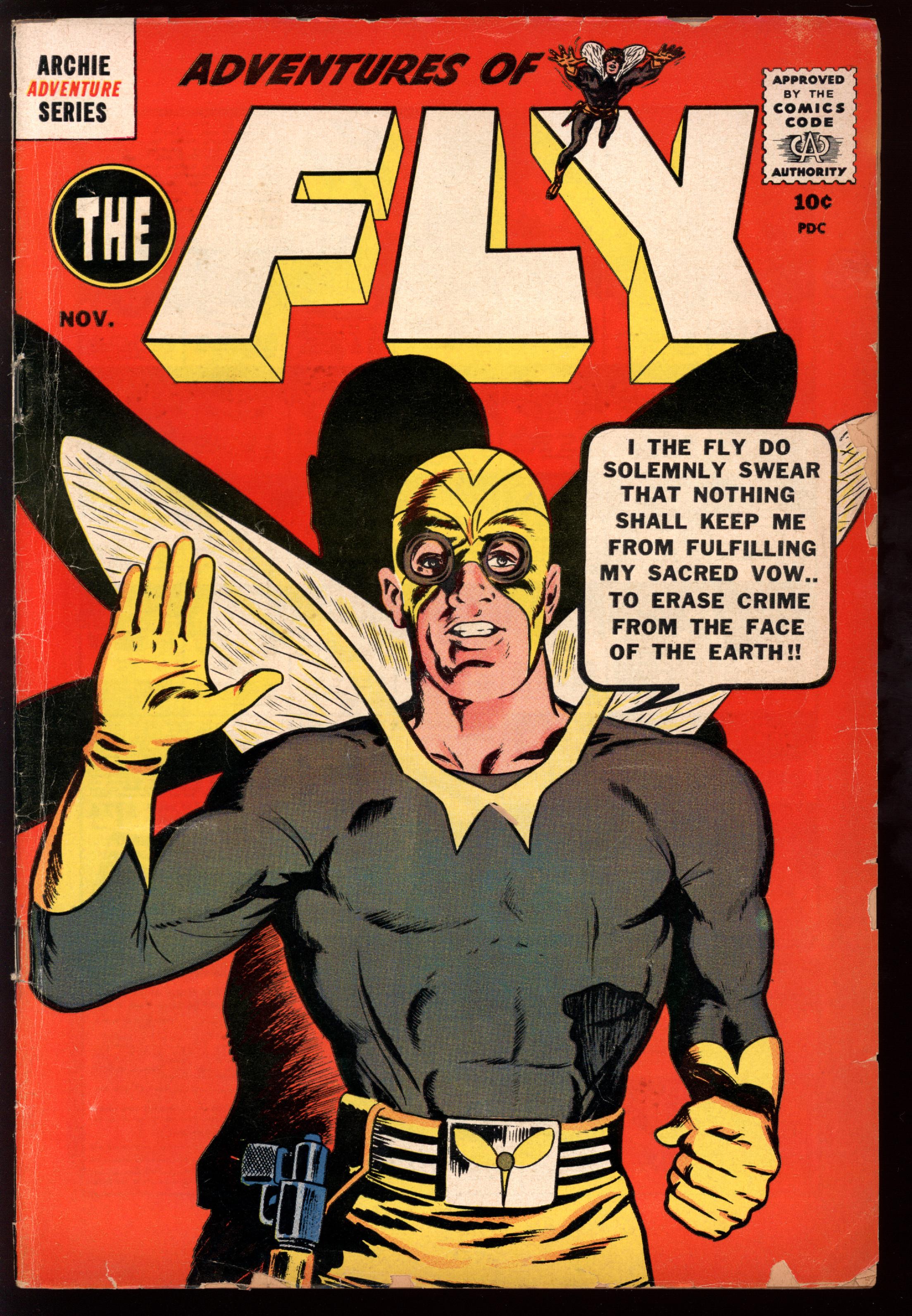 ADVENTURES OF THE FLY Front Cover