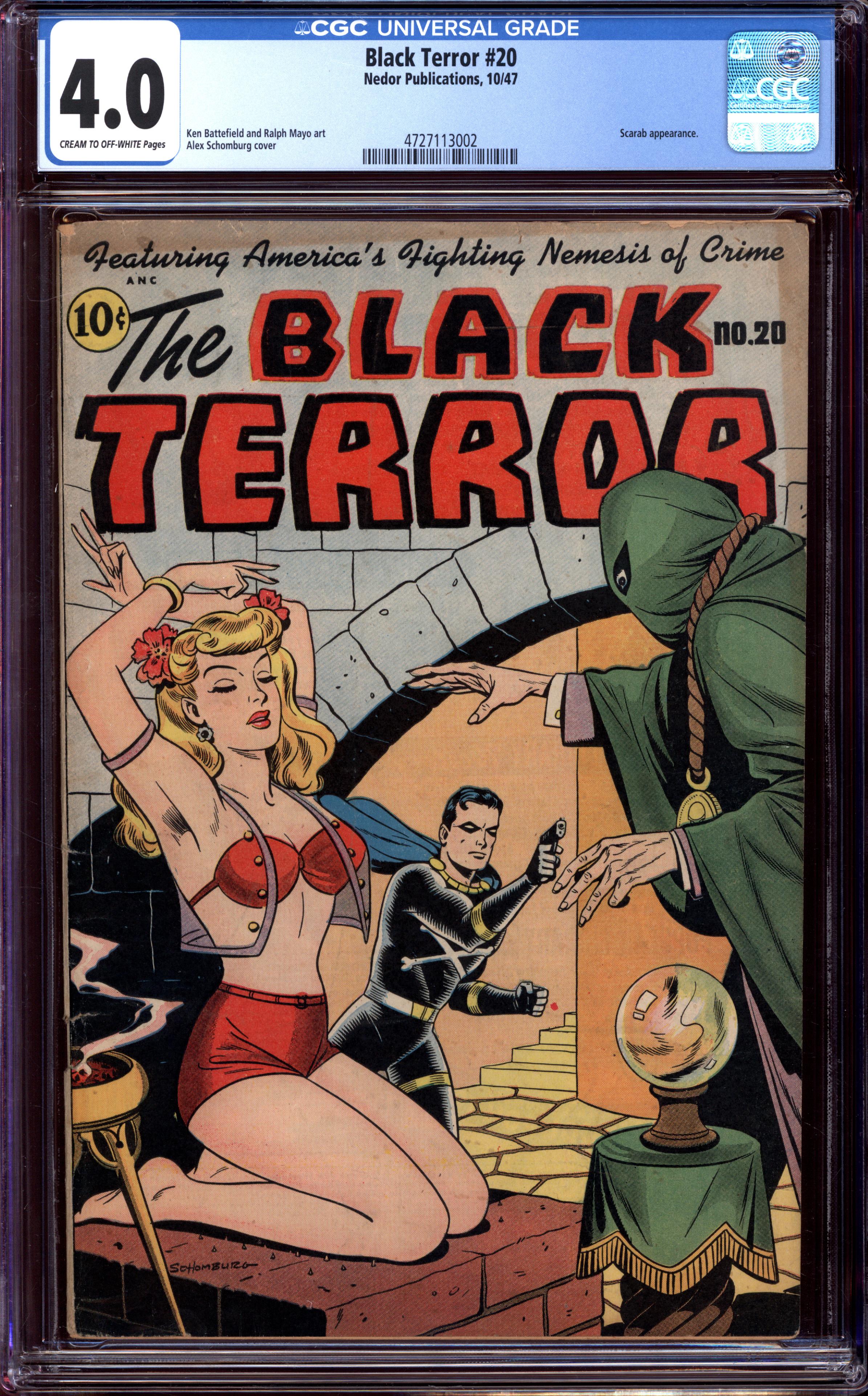 BLACK TERROR Front Cover