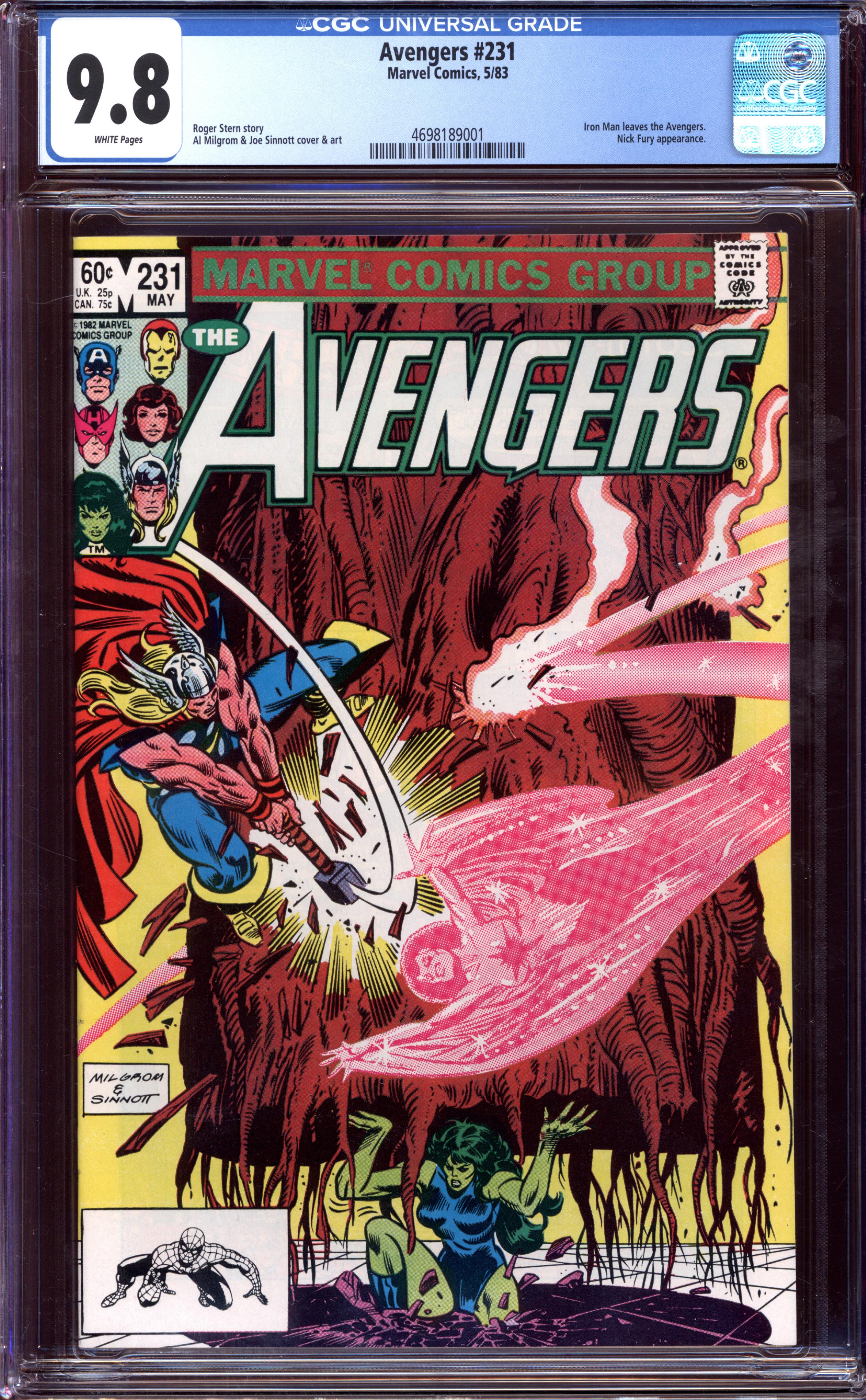 AVENGERS Front Cover