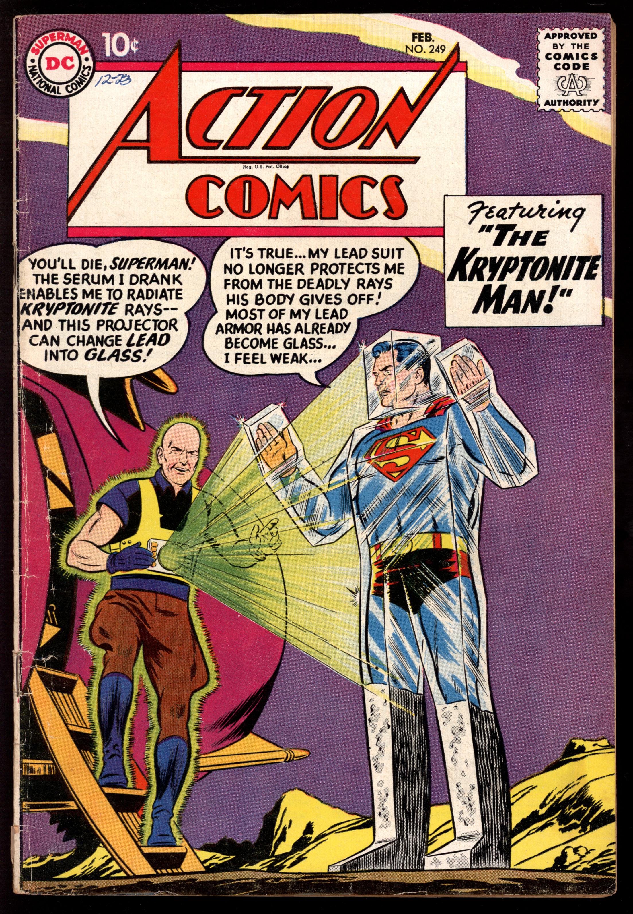ACTION COMICS Front Cover