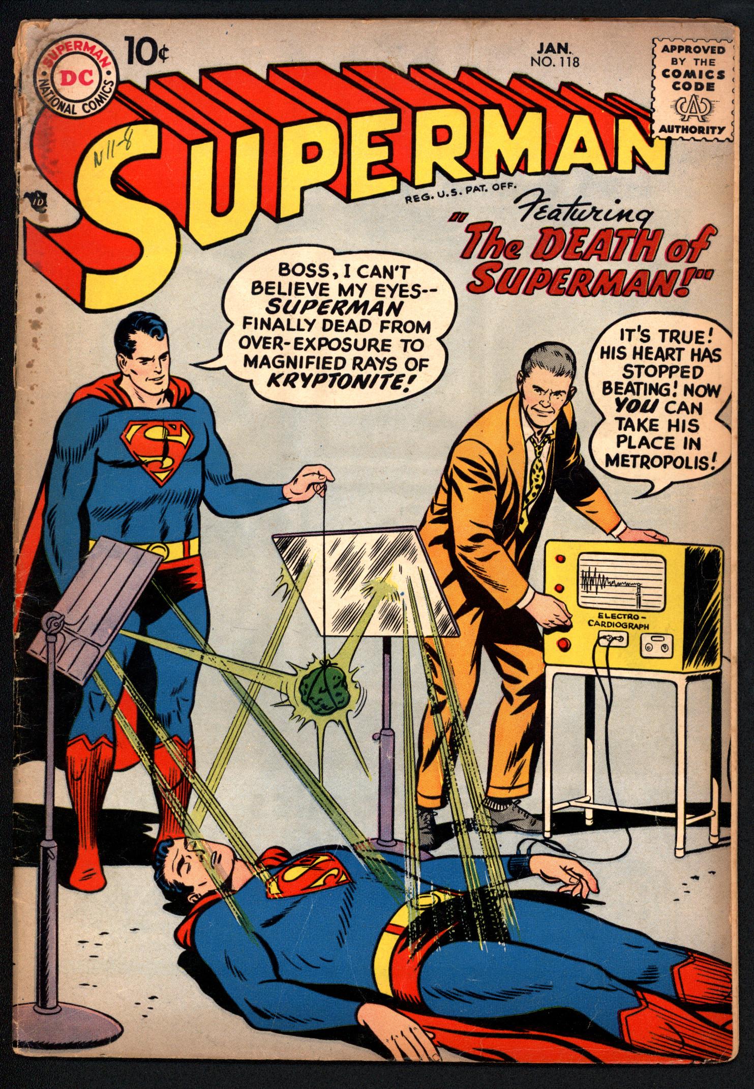 SUPERMAN Front Cover