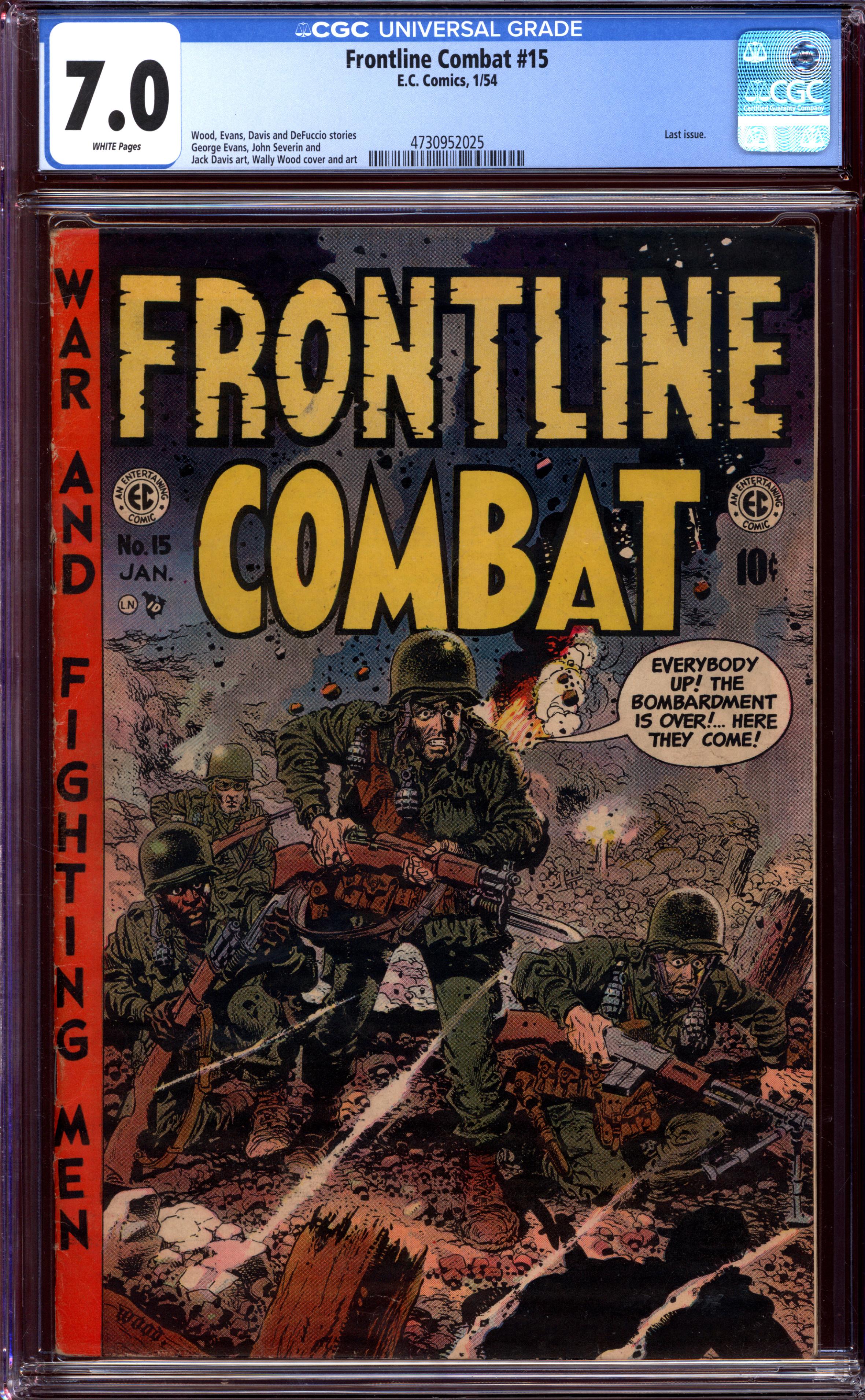 FRONTLINE COMBAT Front Cover