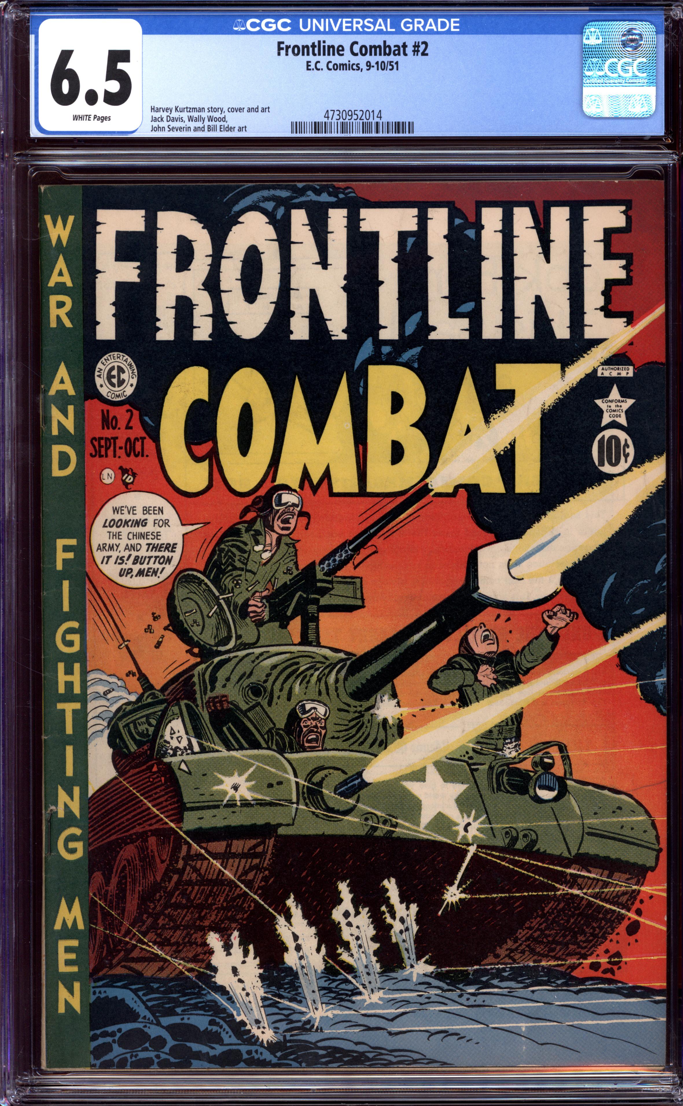 FRONTLINE COMBAT Front Cover
