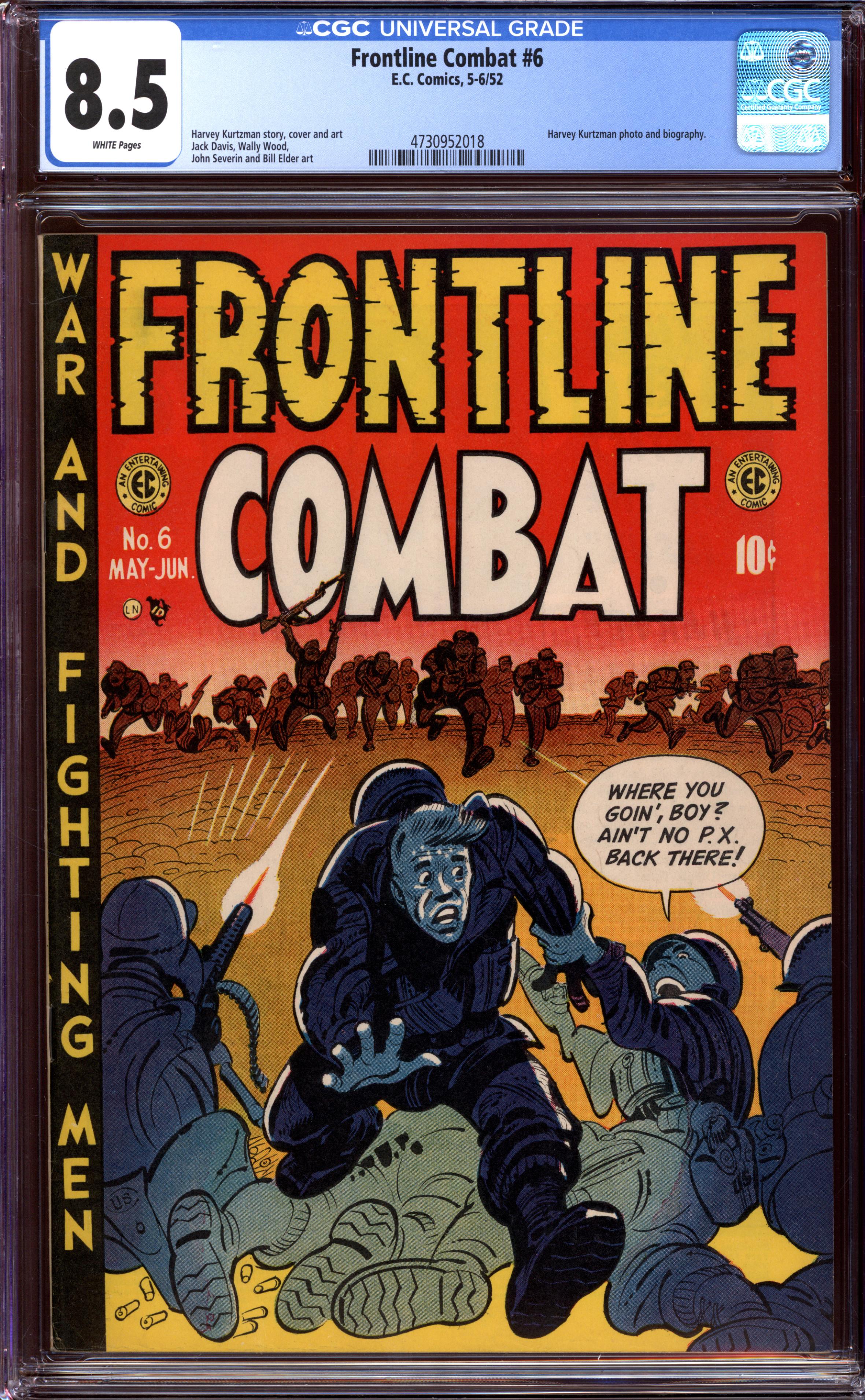 FRONTLINE COMBAT Front Cover