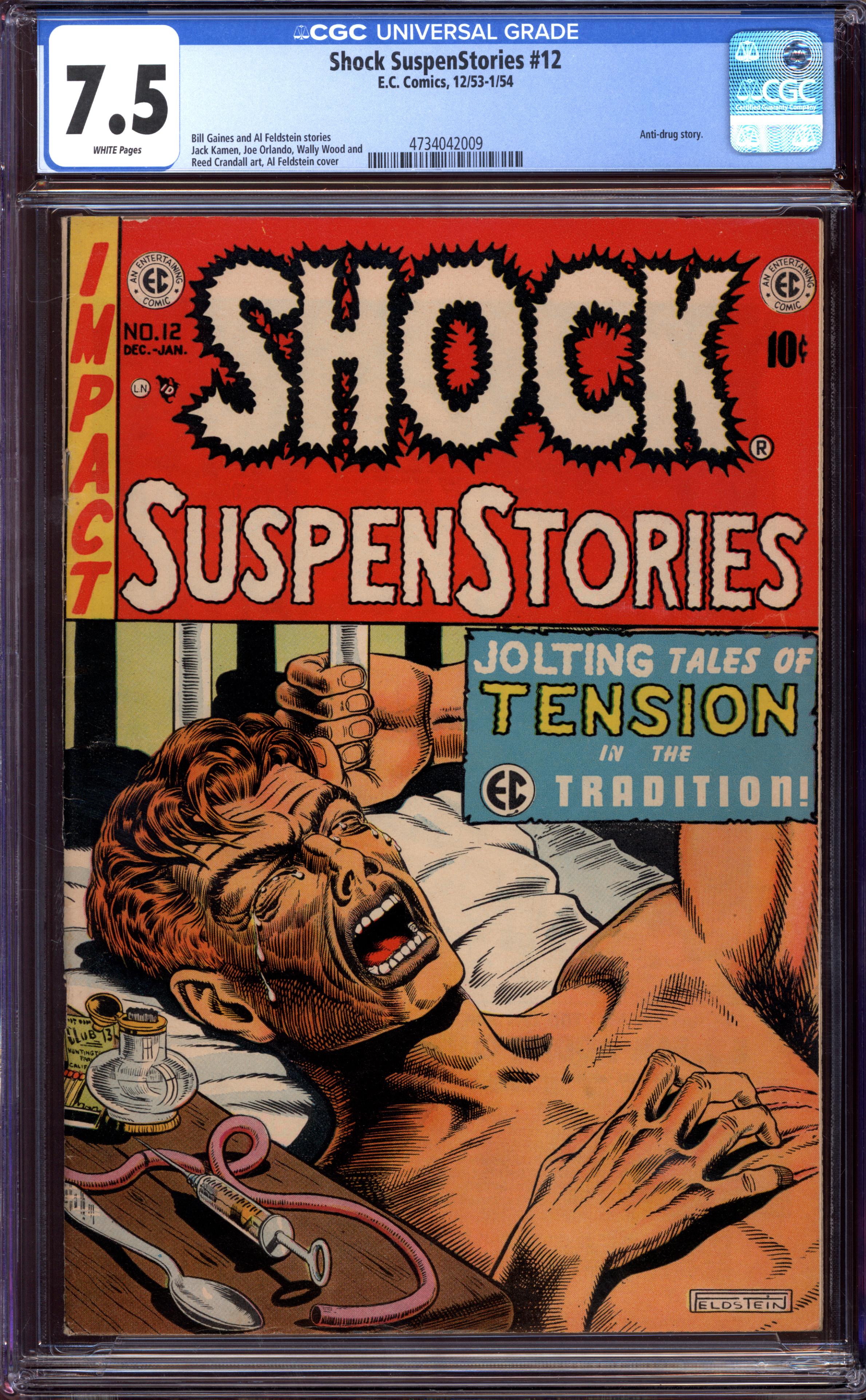 SHOCK SUSPENSTORIES Front Cover