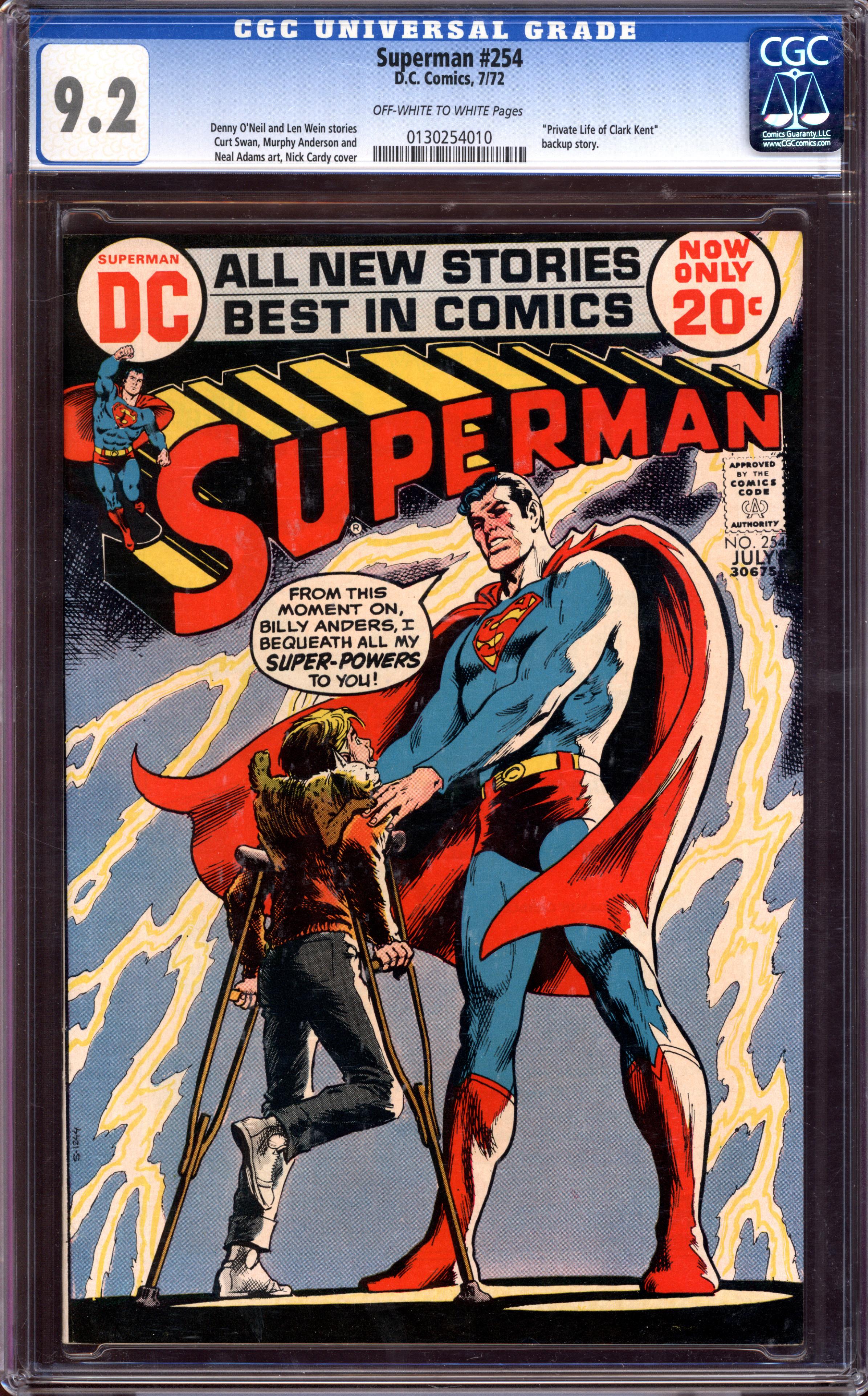 SUPERMAN Front Cover
