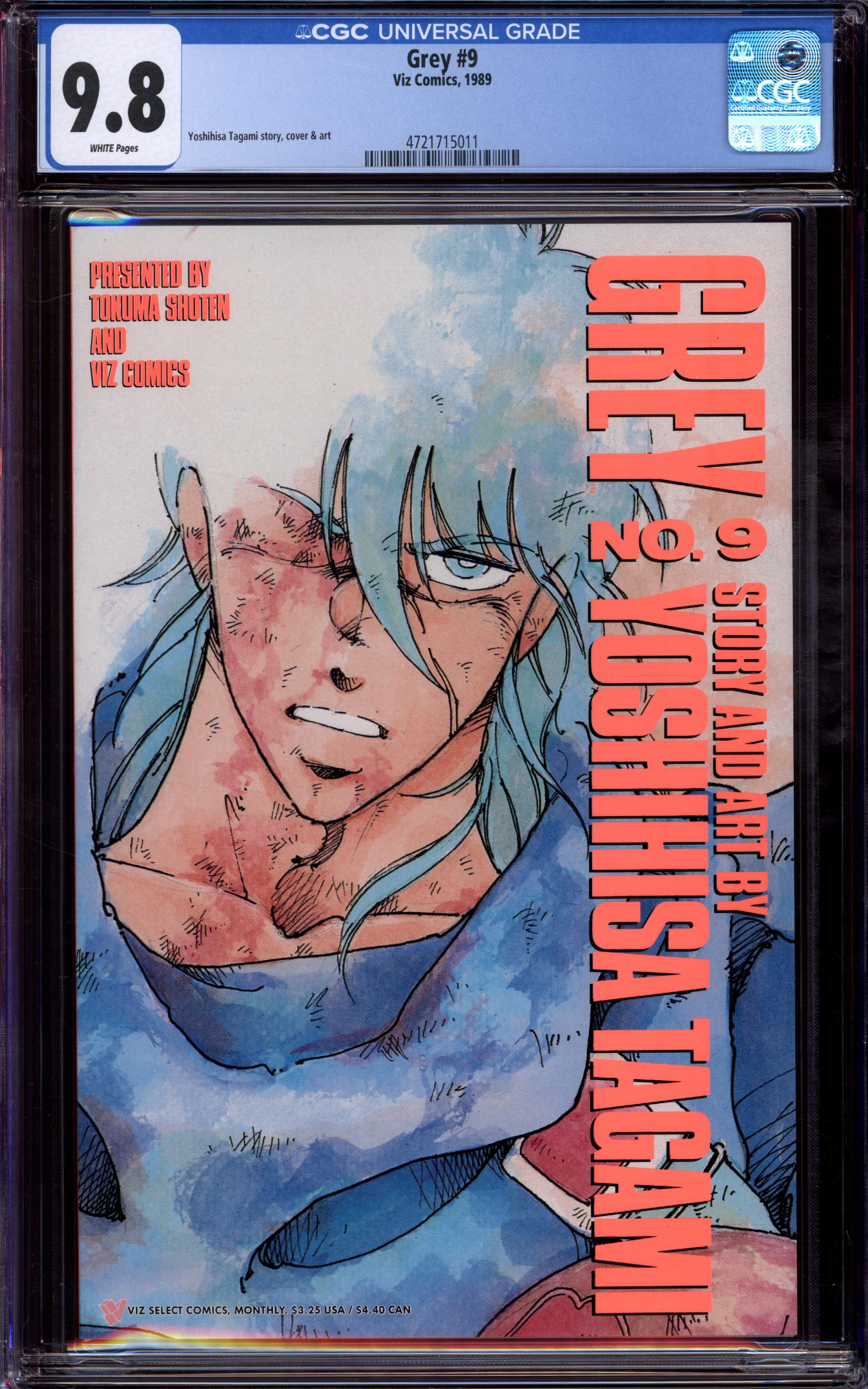 GREY #9 CGC 9.8 WHITE PAGES | Reece's Rare Comics