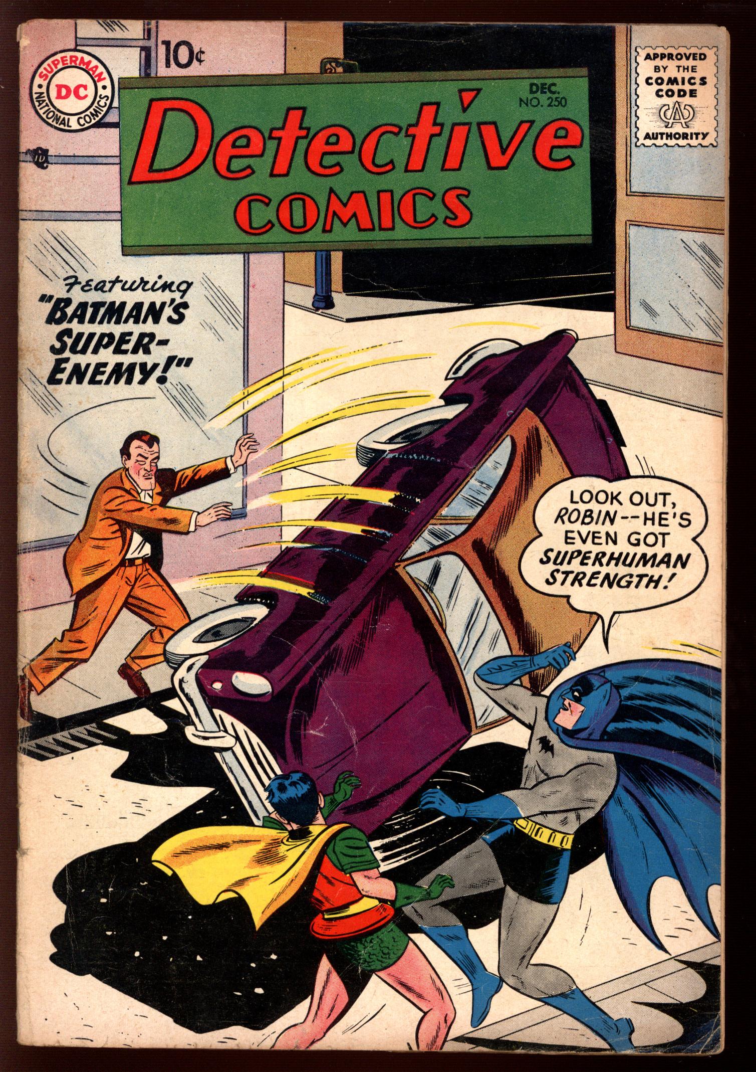 DETECTIVE COMICS Front Cover
