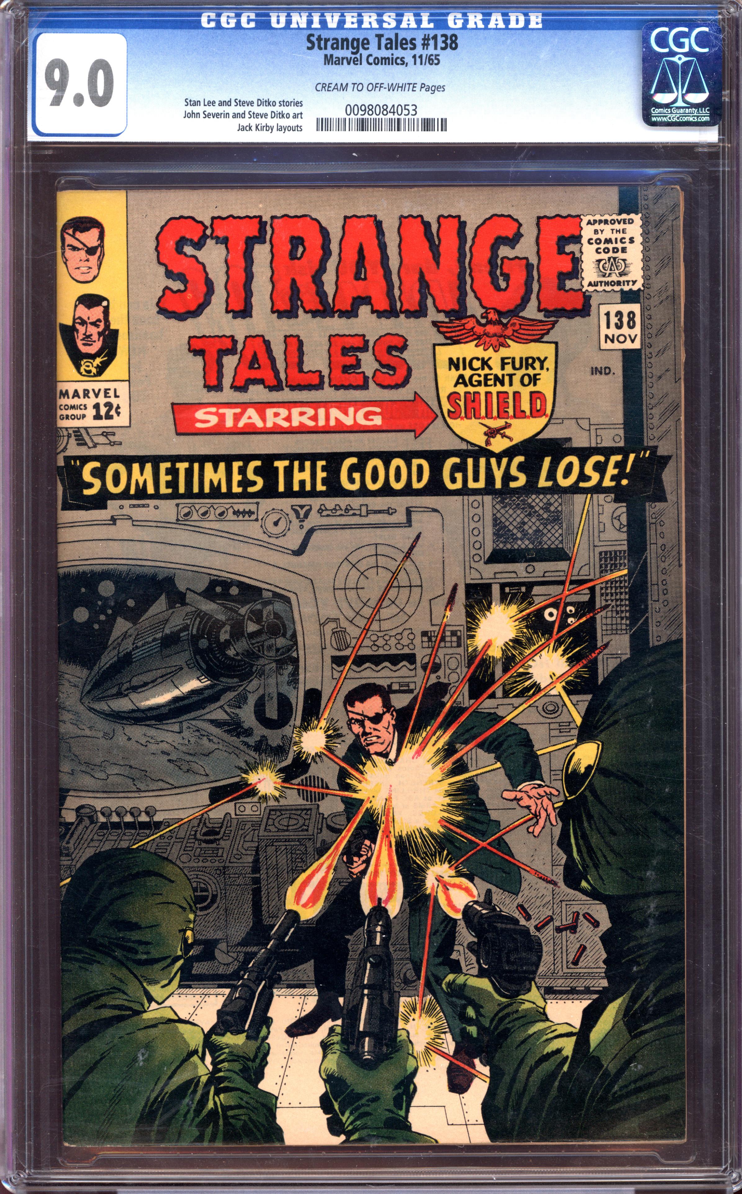 STRANGE TALES Front Cover