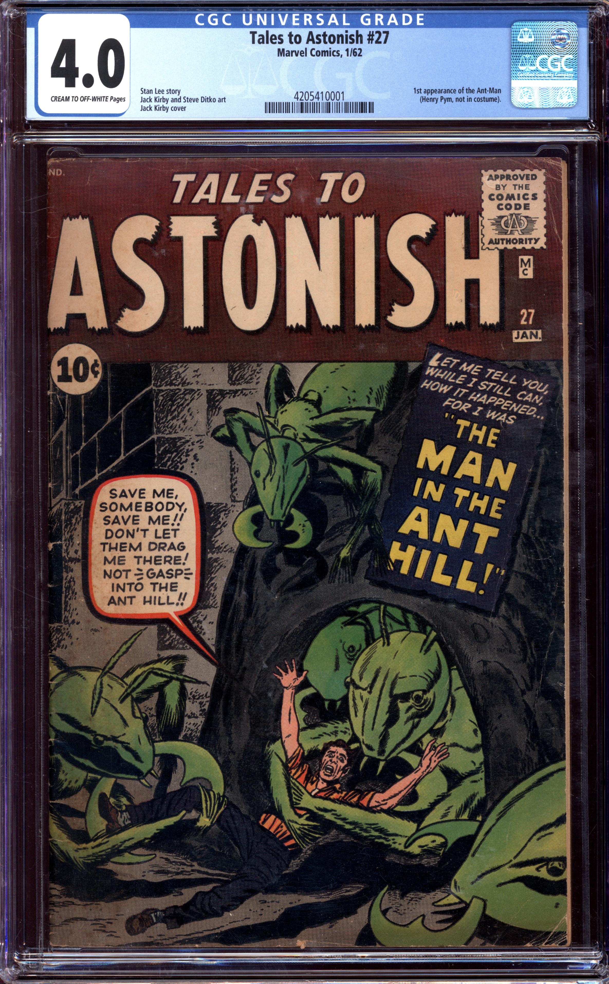 TALES TO ASTONISH Front Cover