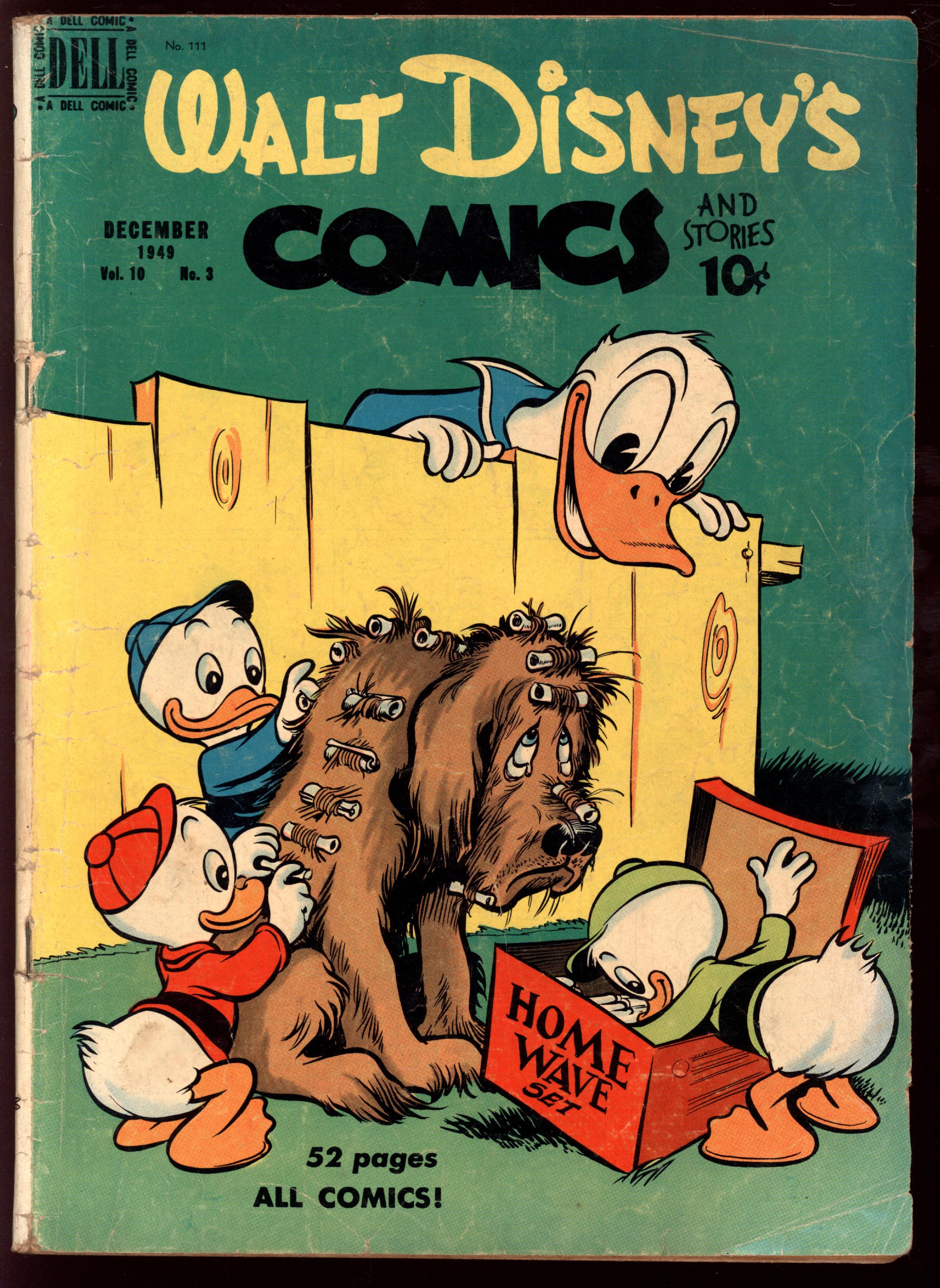 WALT DISNEY'S COMICS AND STORIES Front Cover
