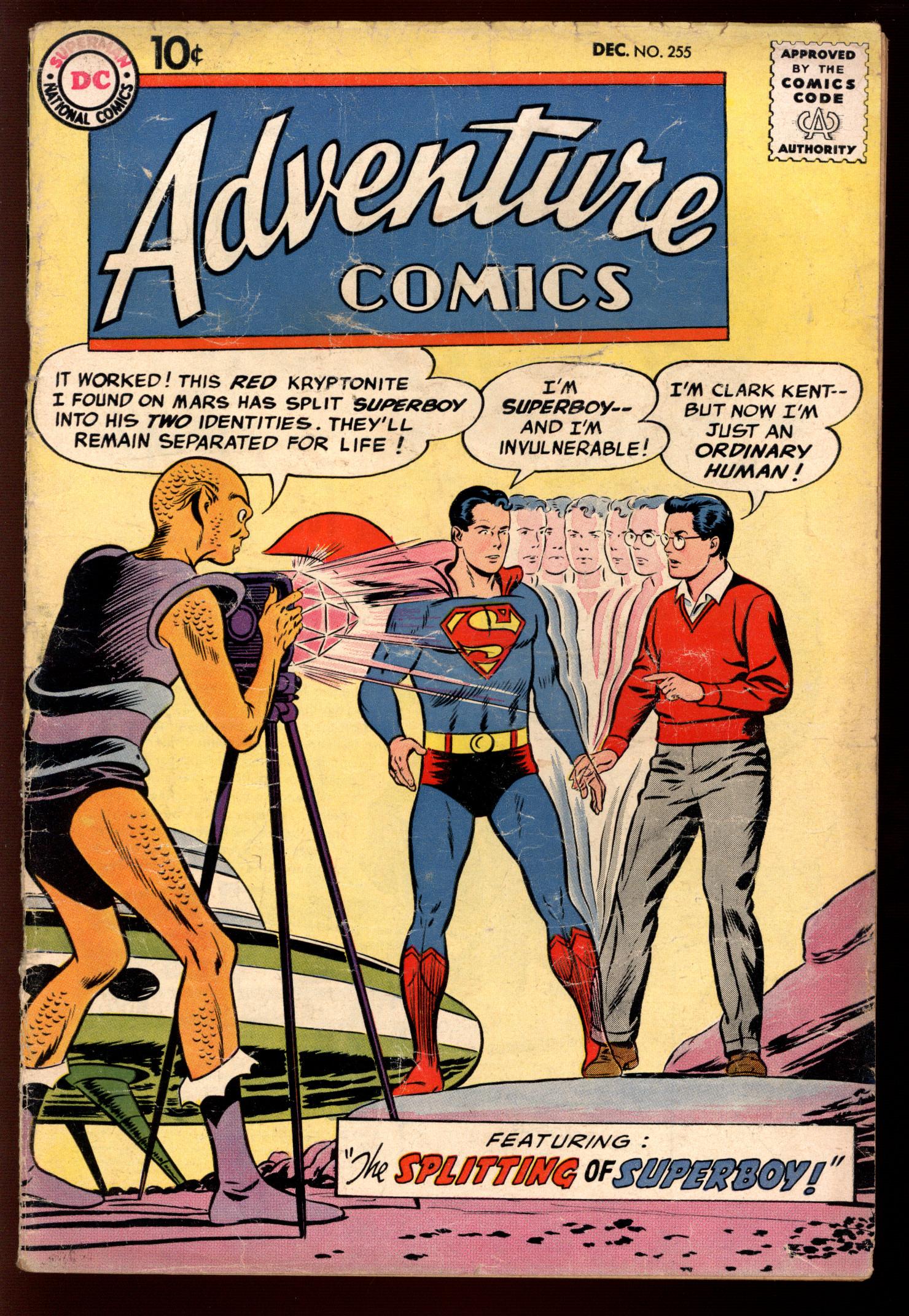 ADVENTURE COMICS Front Cover