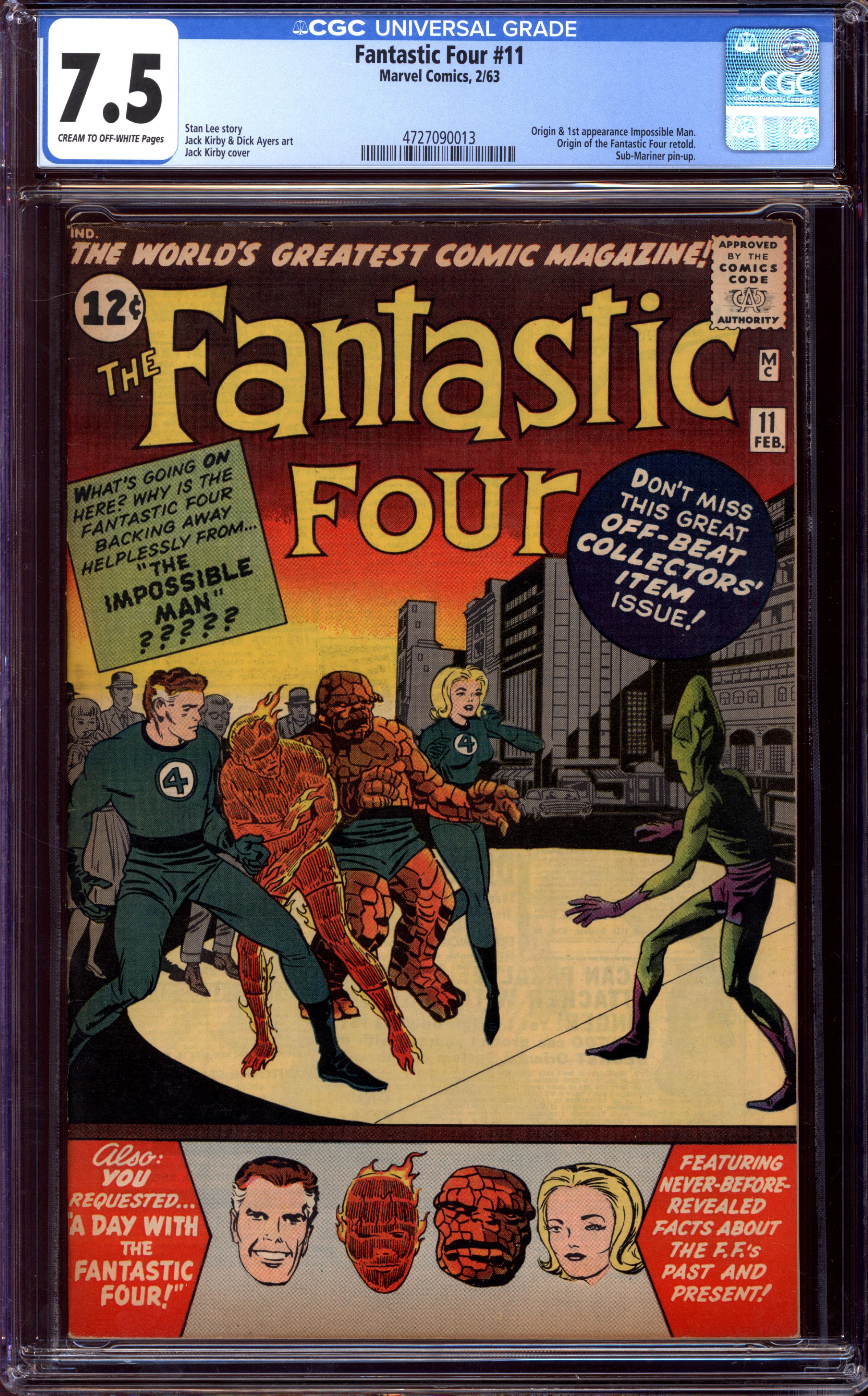 FANTASTIC FOUR Front Cover