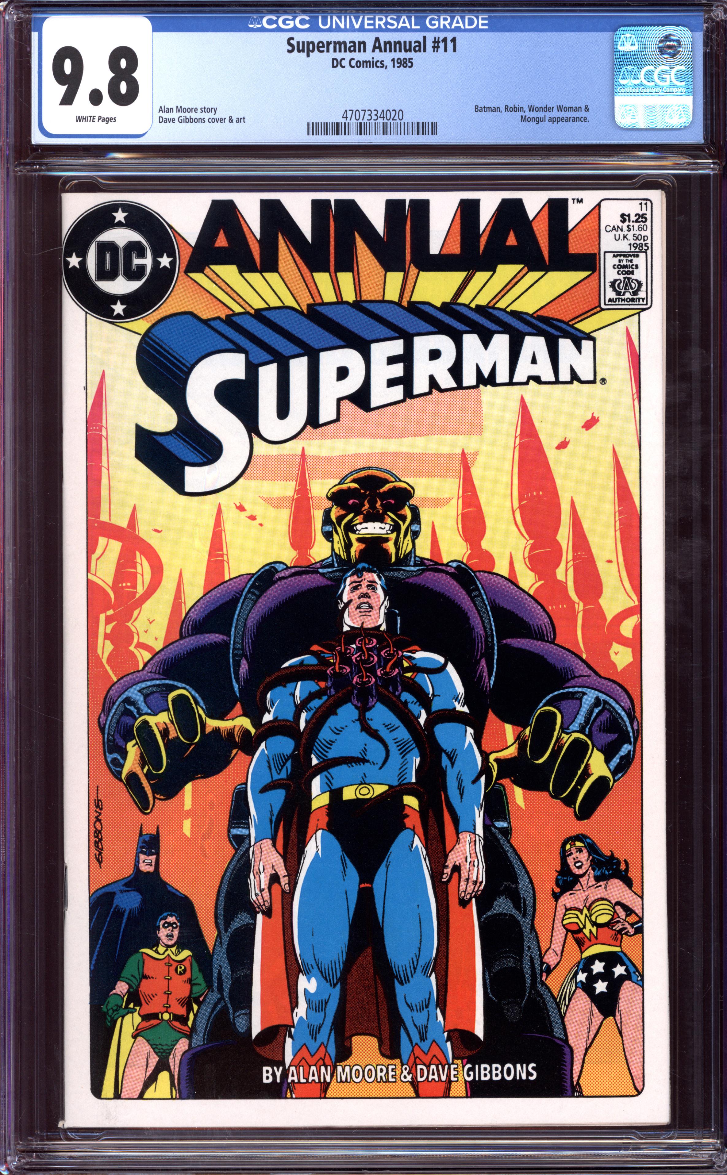 SUPERMAN ANNUAL Front Cover