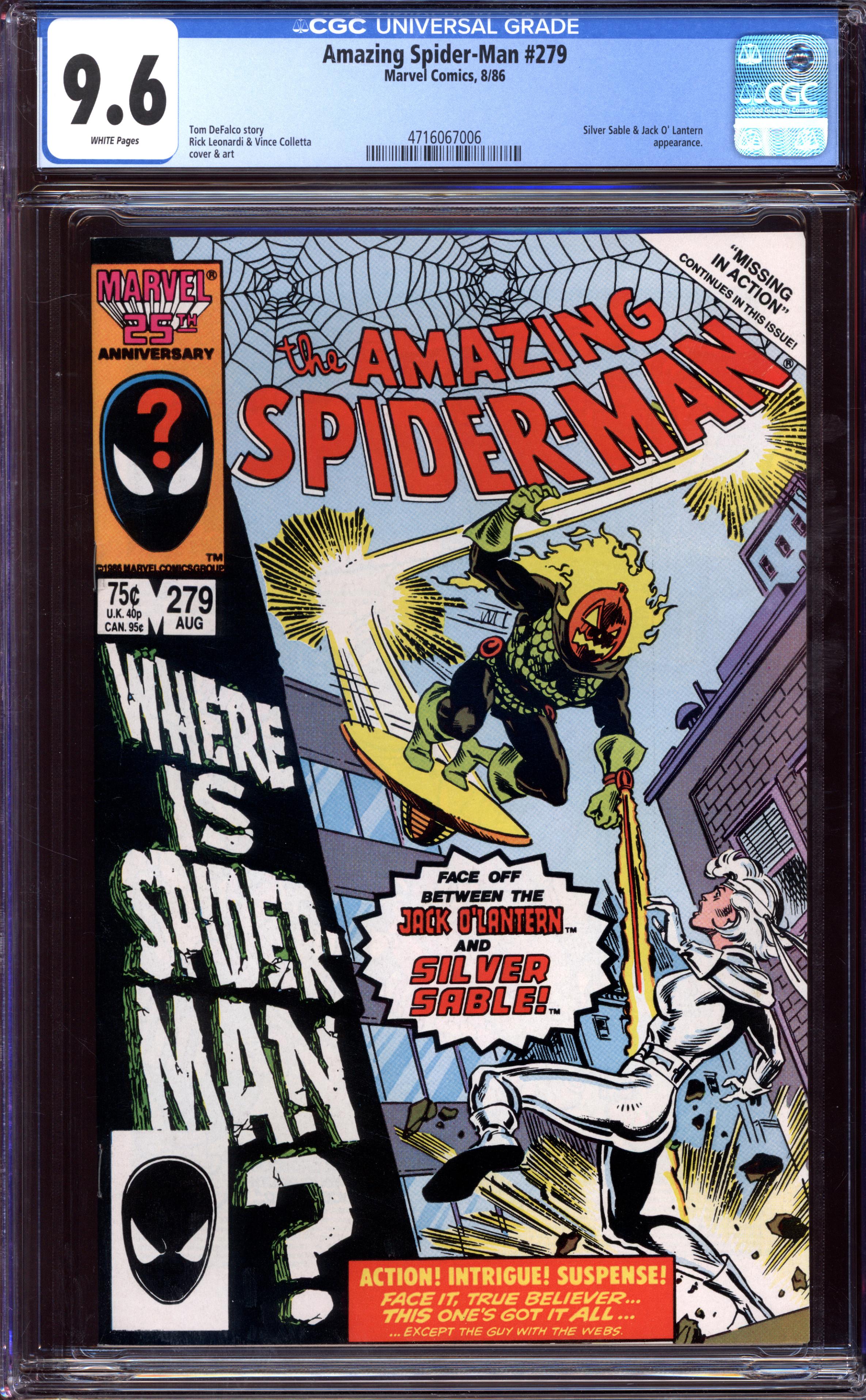 AMAZING SPIDER-MAN Front Cover