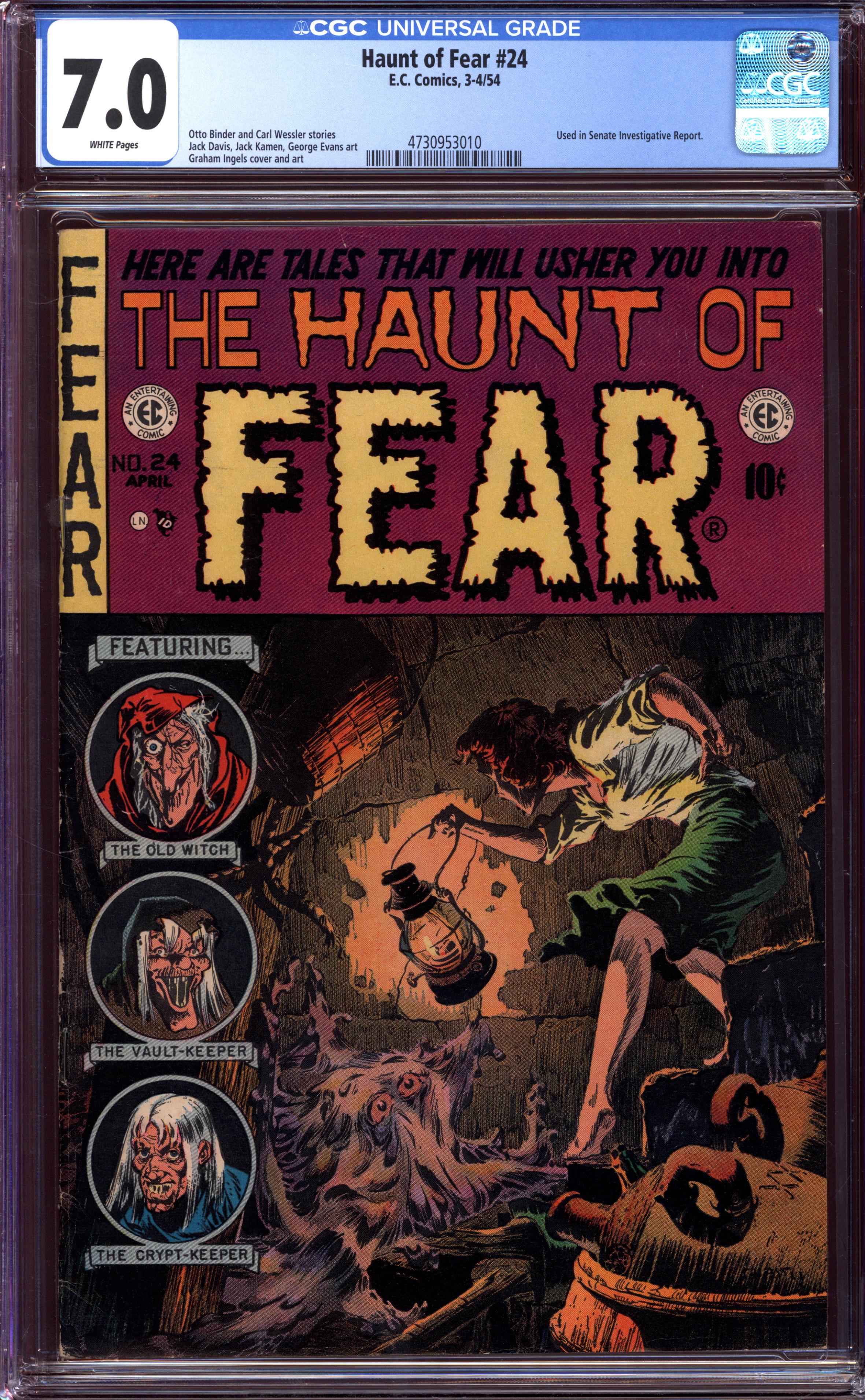 HAUNT OF FEAR Front Cover