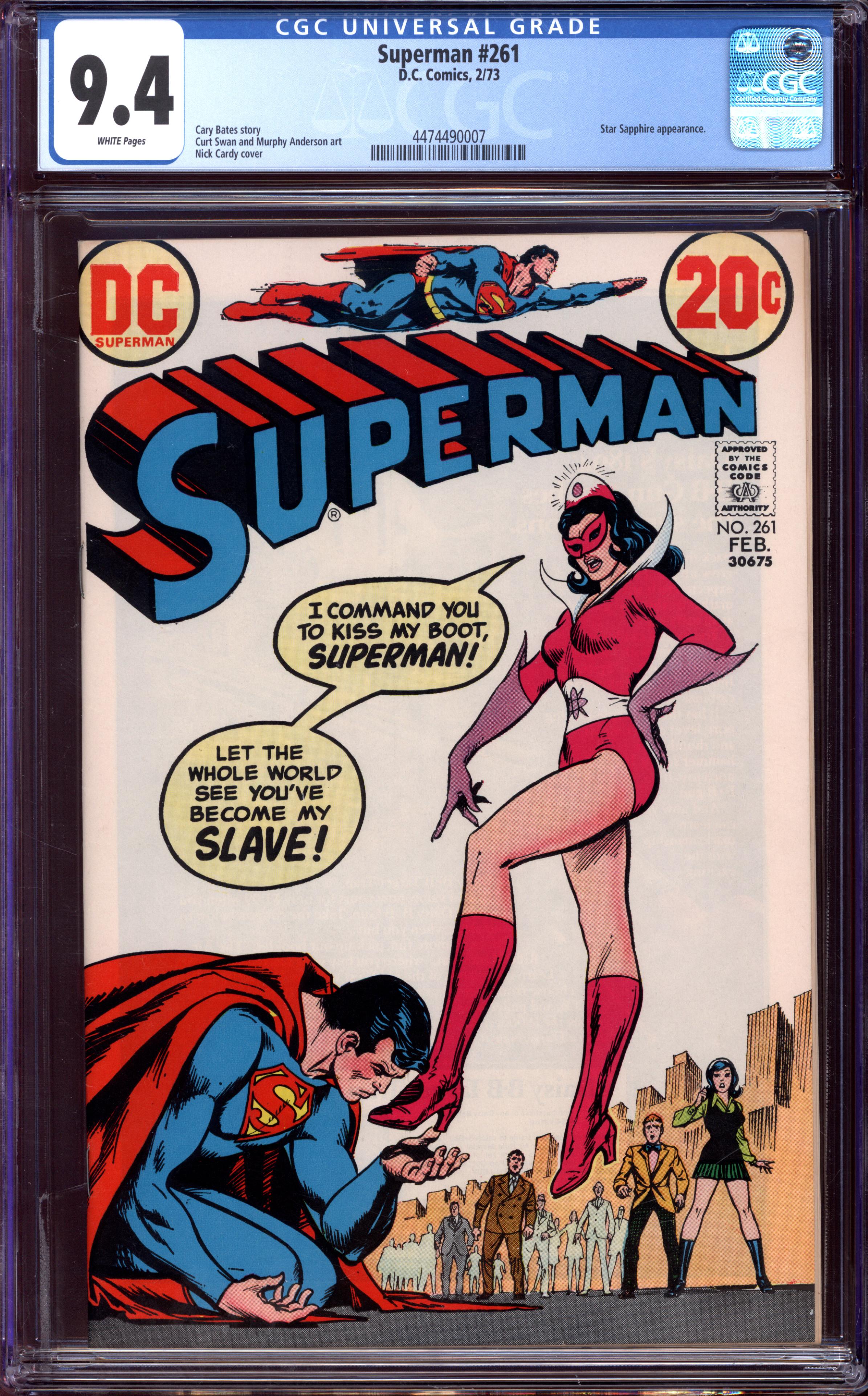 SUPERMAN Front Cover