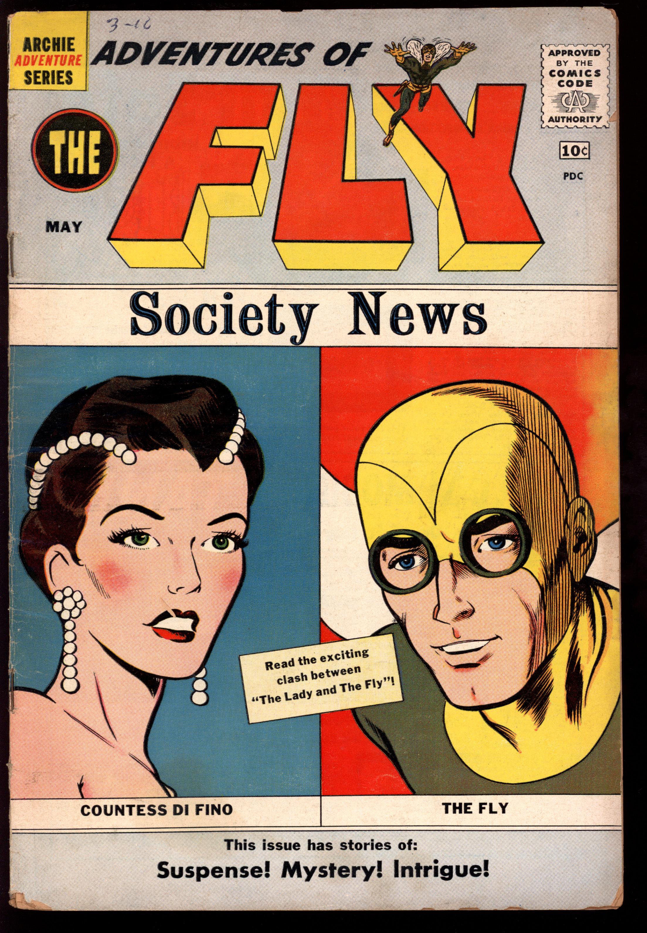 ADVENTURES OF THE FLY Front Cover