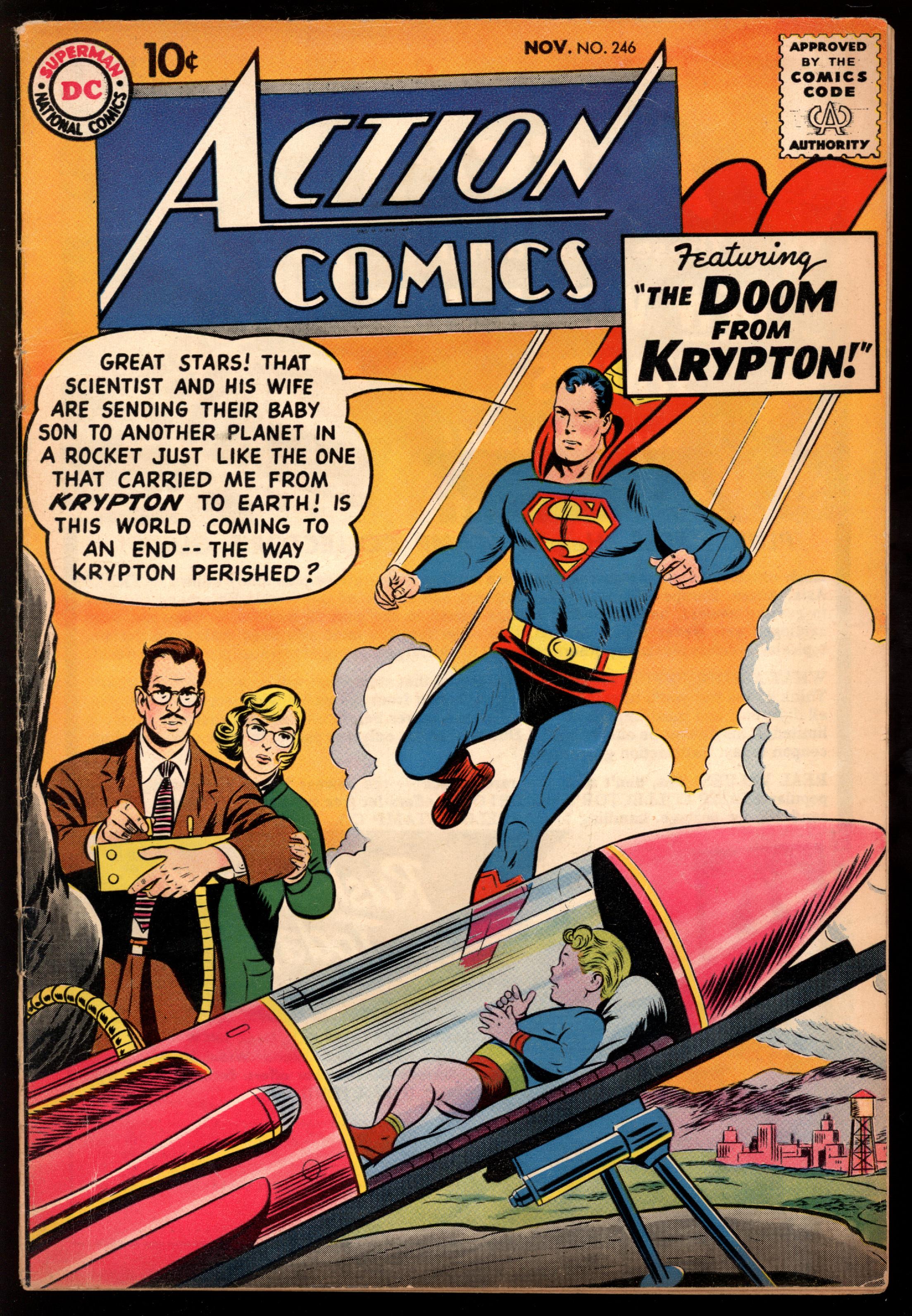 ACTION COMICS Front Cover