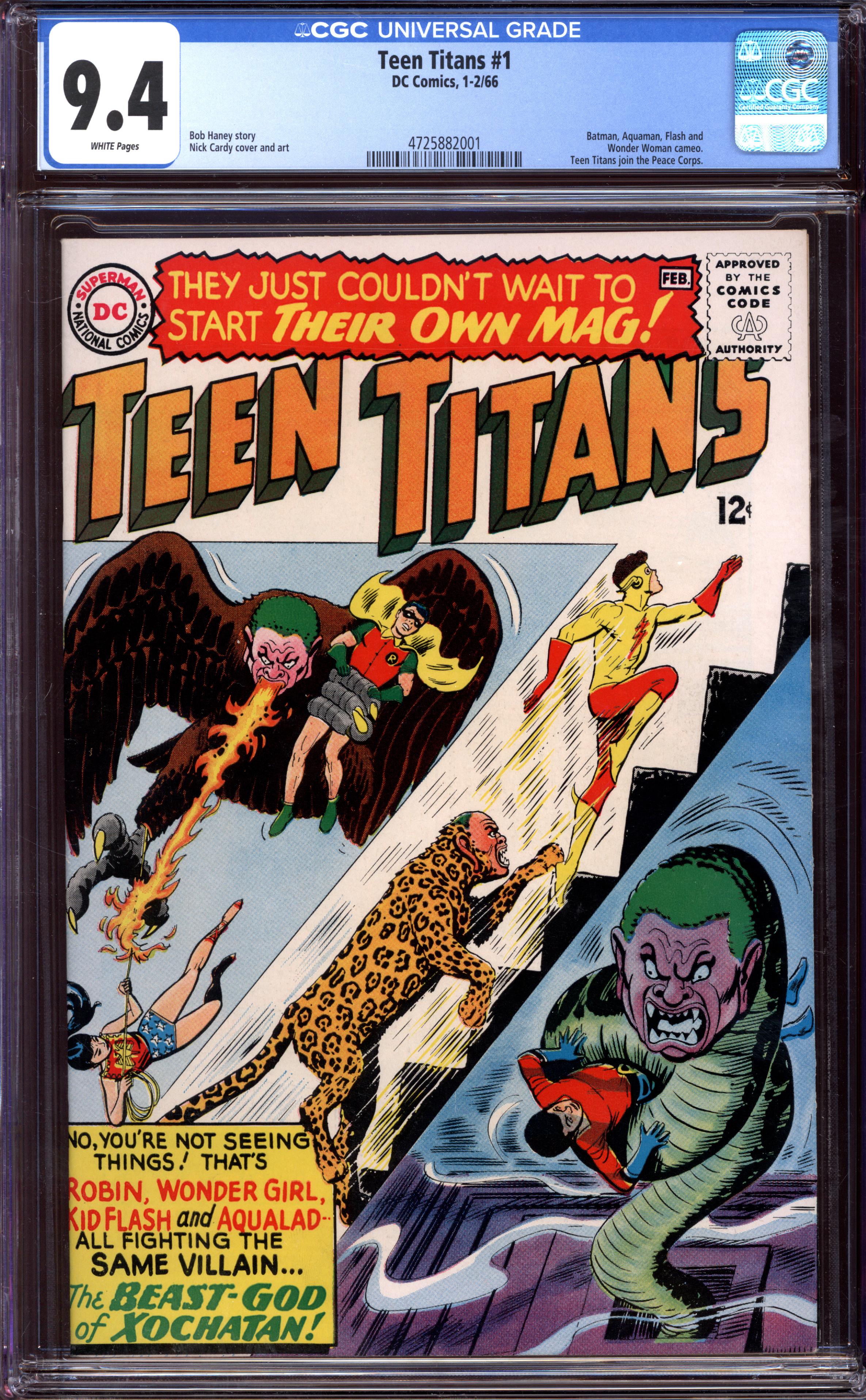 TEEN TITANS Front Cover