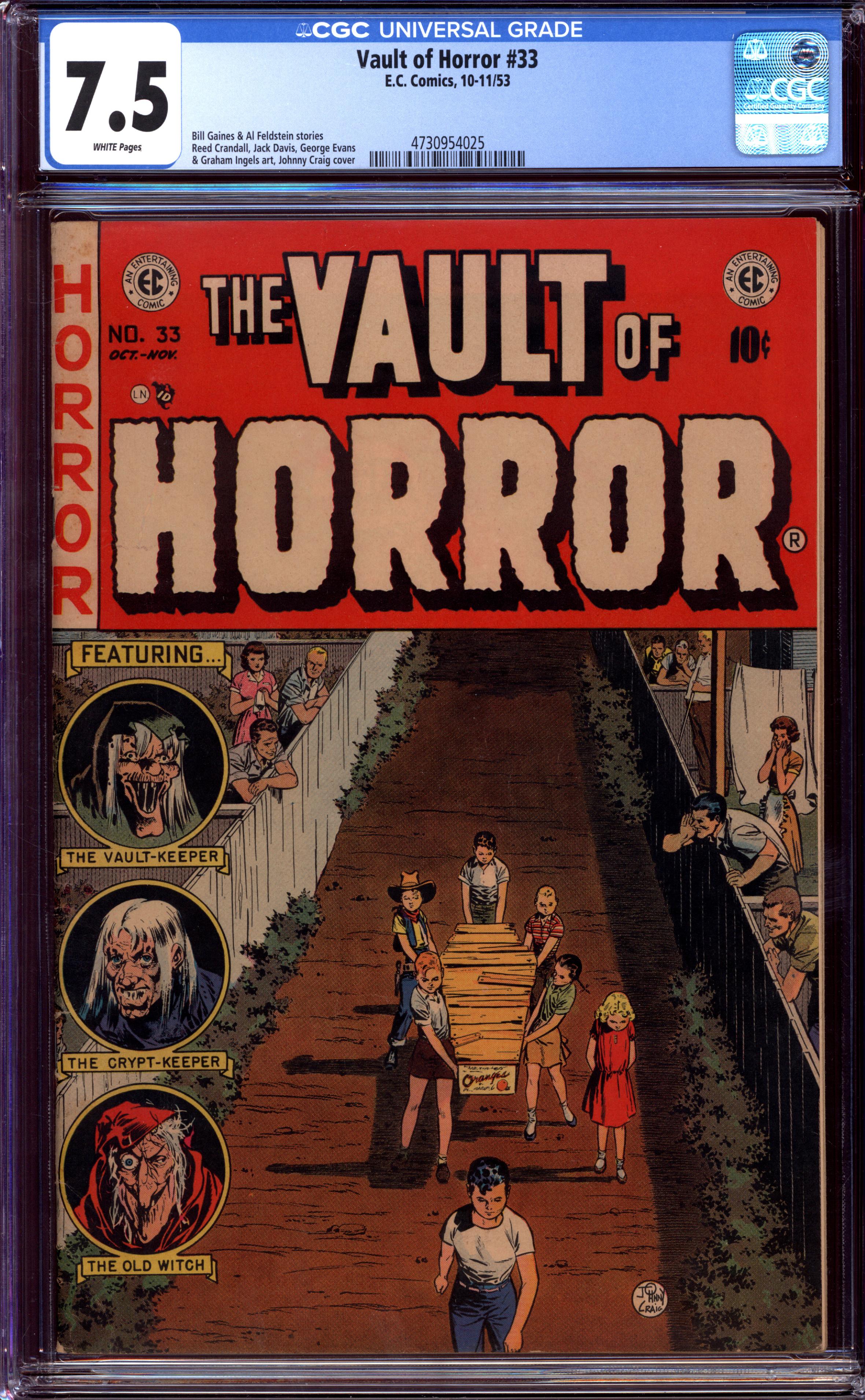 VAULT OF HORROR Front Cover