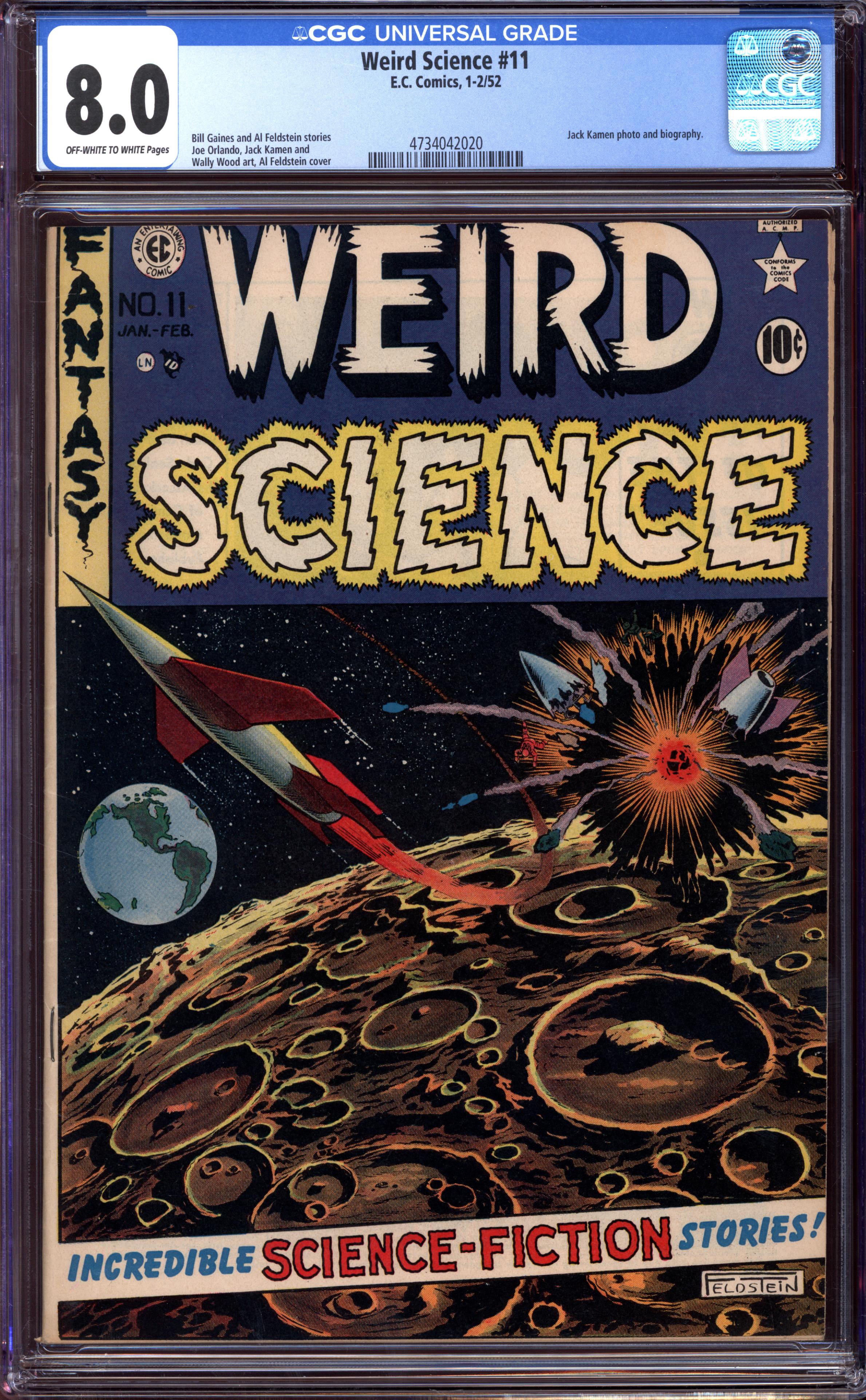 WEIRD SCIENCE Front Cover