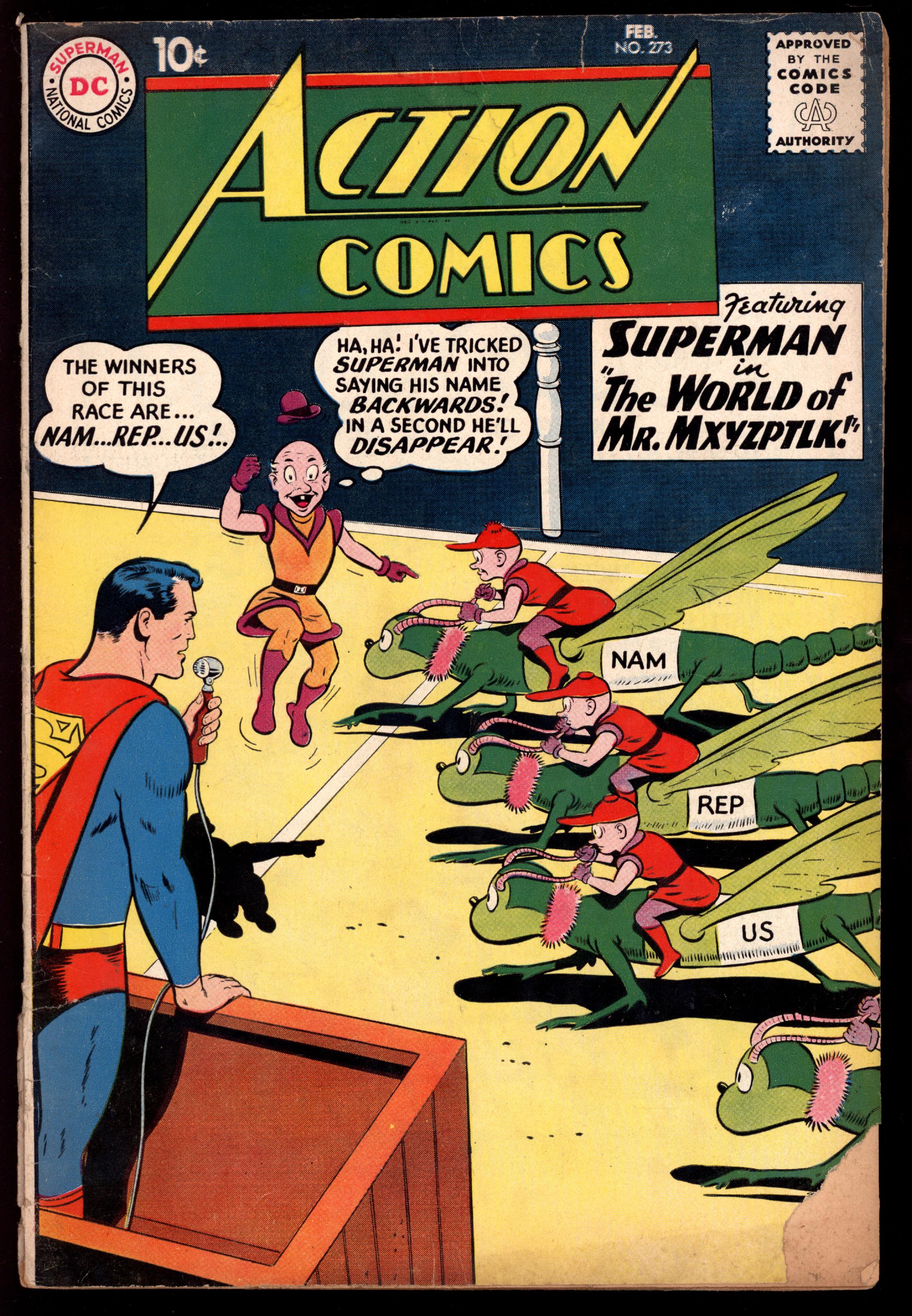 ACTION COMICS Front Cover