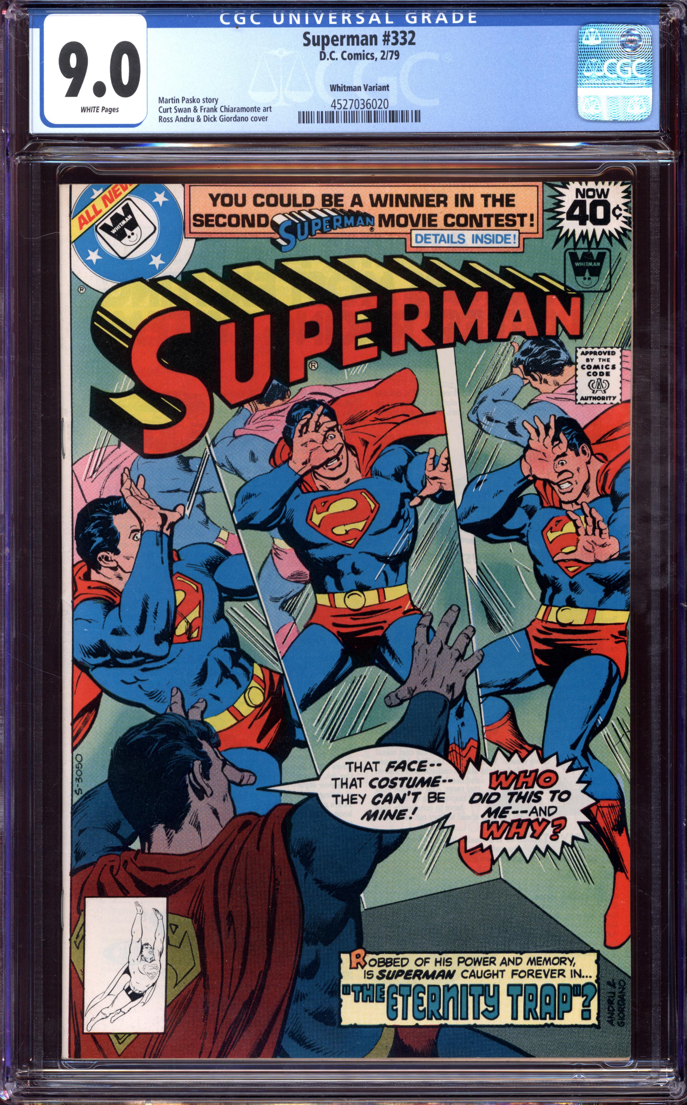 SUPERMAN Front Cover