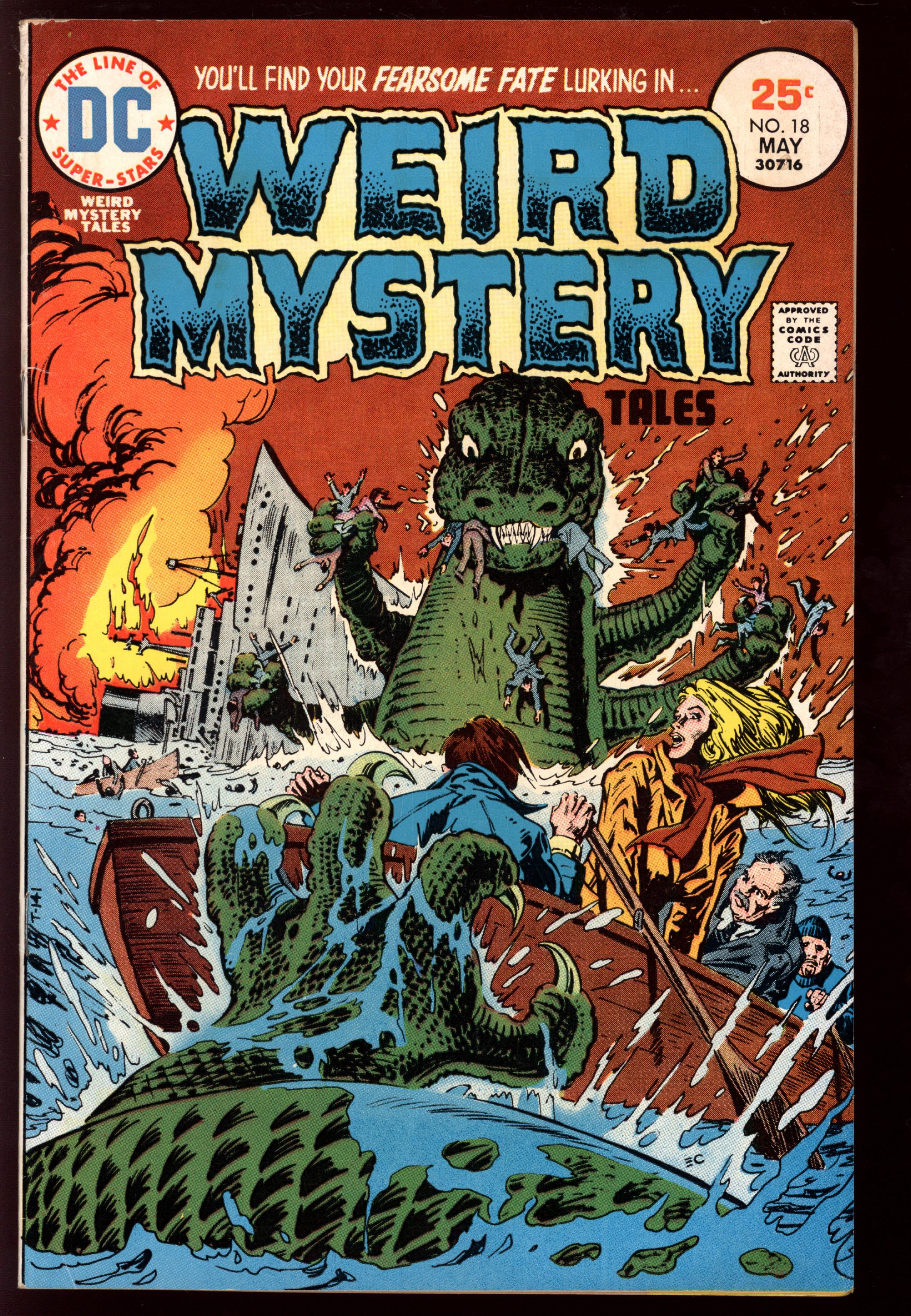 WEIRD MYSTERY TALES Front Cover