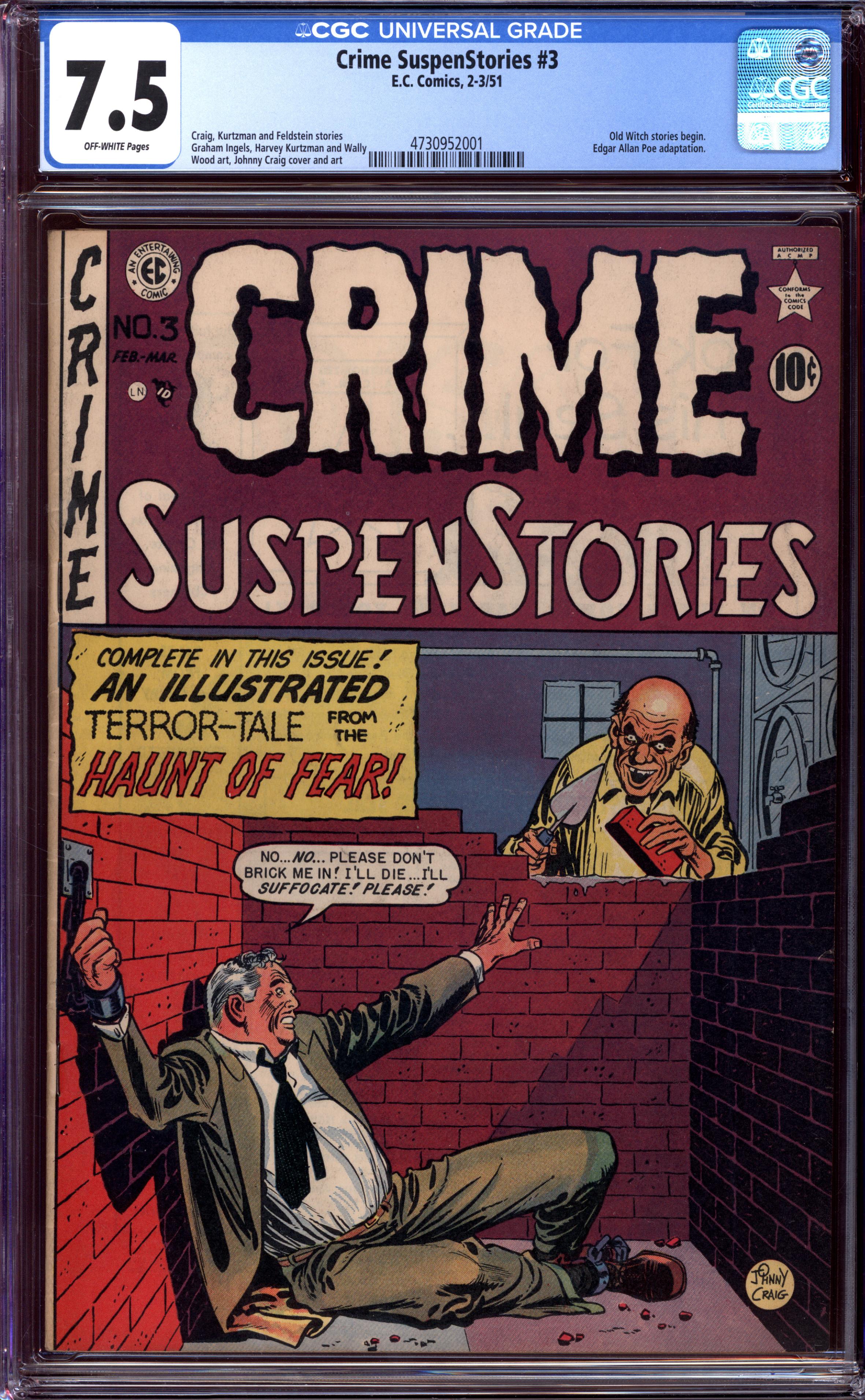 CRIME SUSPENSTORIES Front Cover