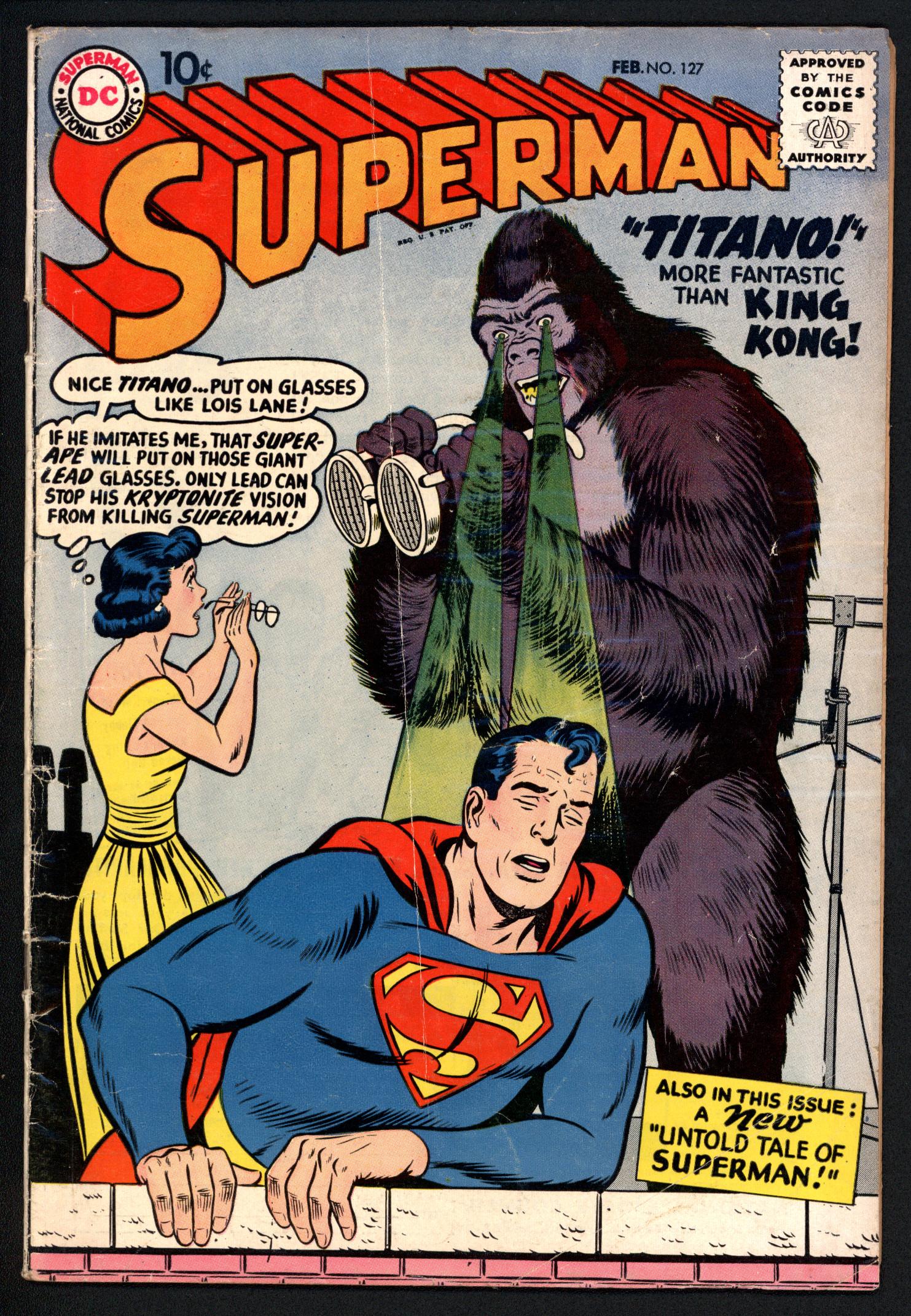 SUPERMAN Front Cover