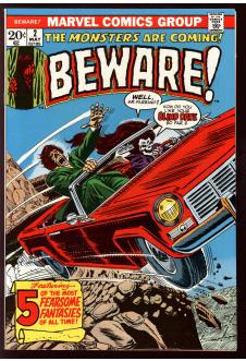 BEWARE #2 7.5 front cover