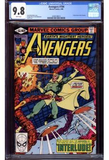 AVENGERS #194 CGC 9.8 WHITE PAGES front cover