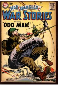 STAR SPANGLED WAR STORIES #76 5.5 front cover