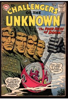 CHALLENGERS OF THE UNKNOWN #10 3.5 front cover