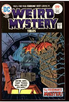 WEIRD MYSTERY TALES #20 6.5 front cover